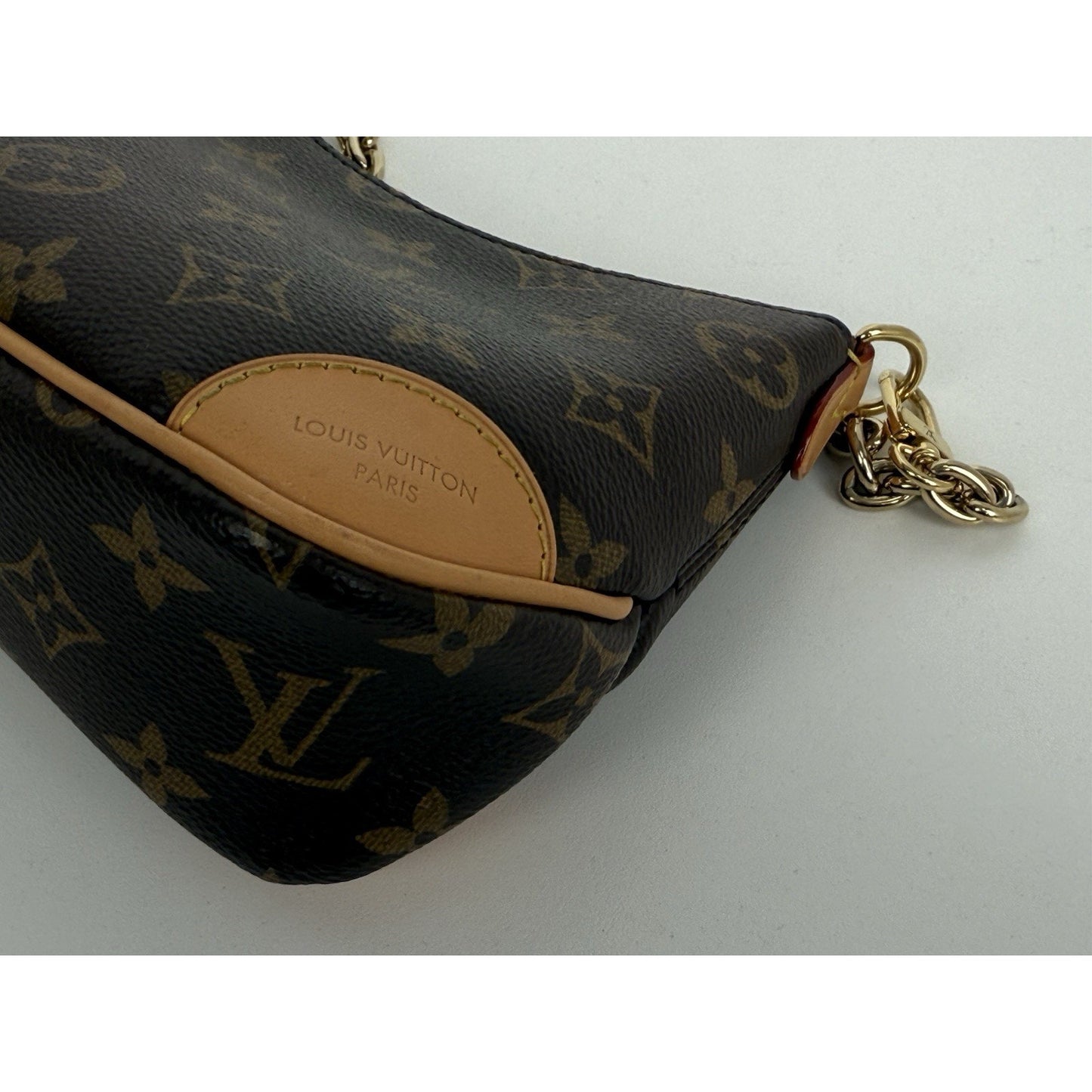 Louis Vuitton Nano Boulogne Shoulder Bag with Gold Hardware
