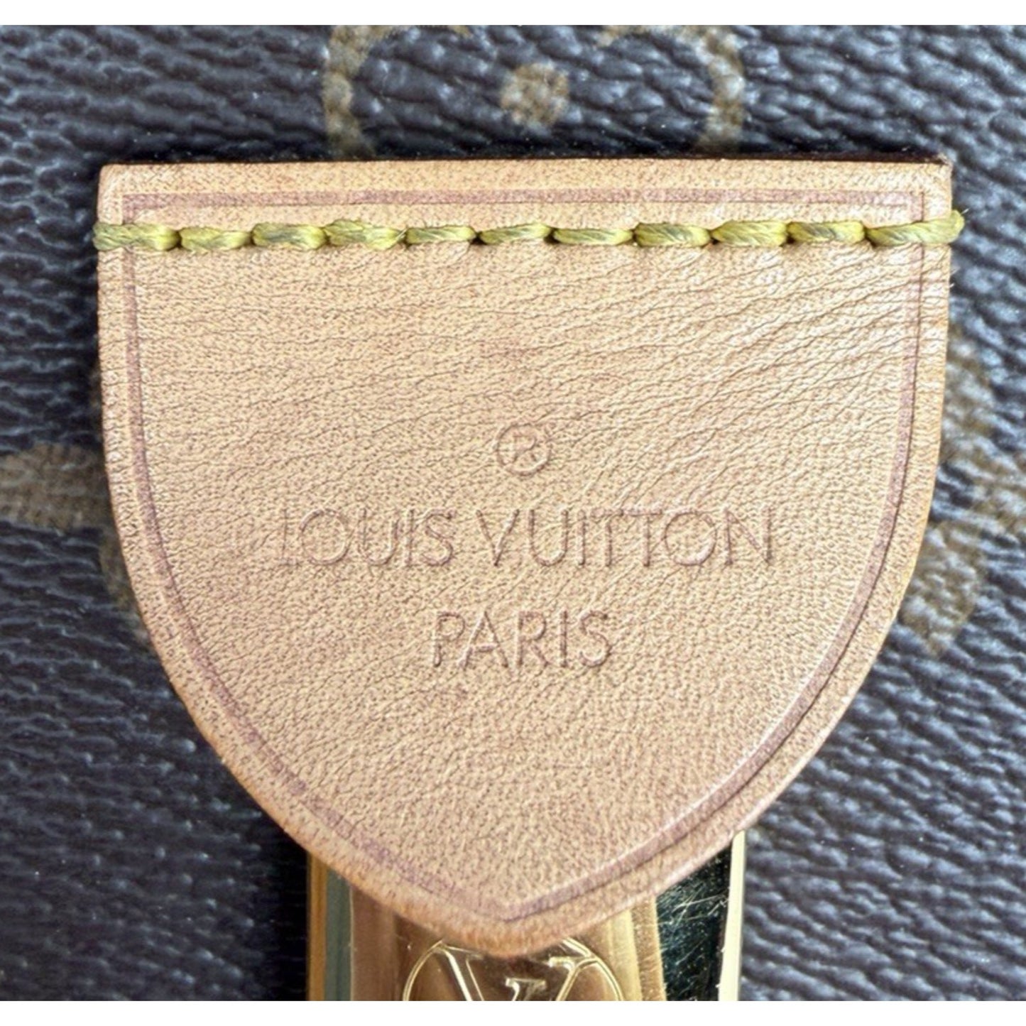 Louis Vuitton Rivoli MM Handbag in Brown Monogram Coated Canvas 2019 D6