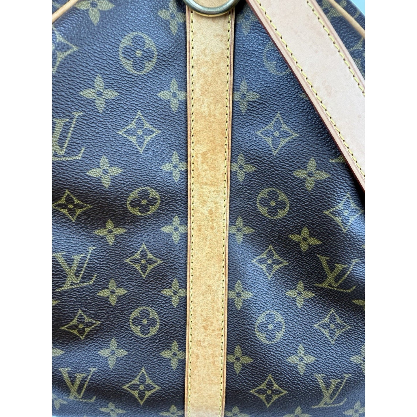 Louis Vuitton Monogram Keepall Travel Duffle Bag 55 in LV Monogram Canvas 2000 S
