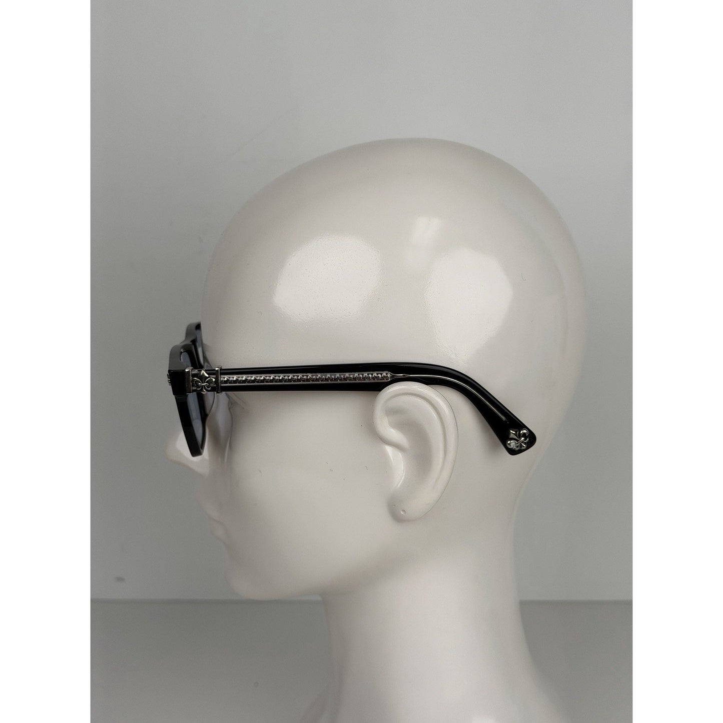 Black Chrome Hearts Box Lunch-A Eyeglasses Frame 5516-148 K1