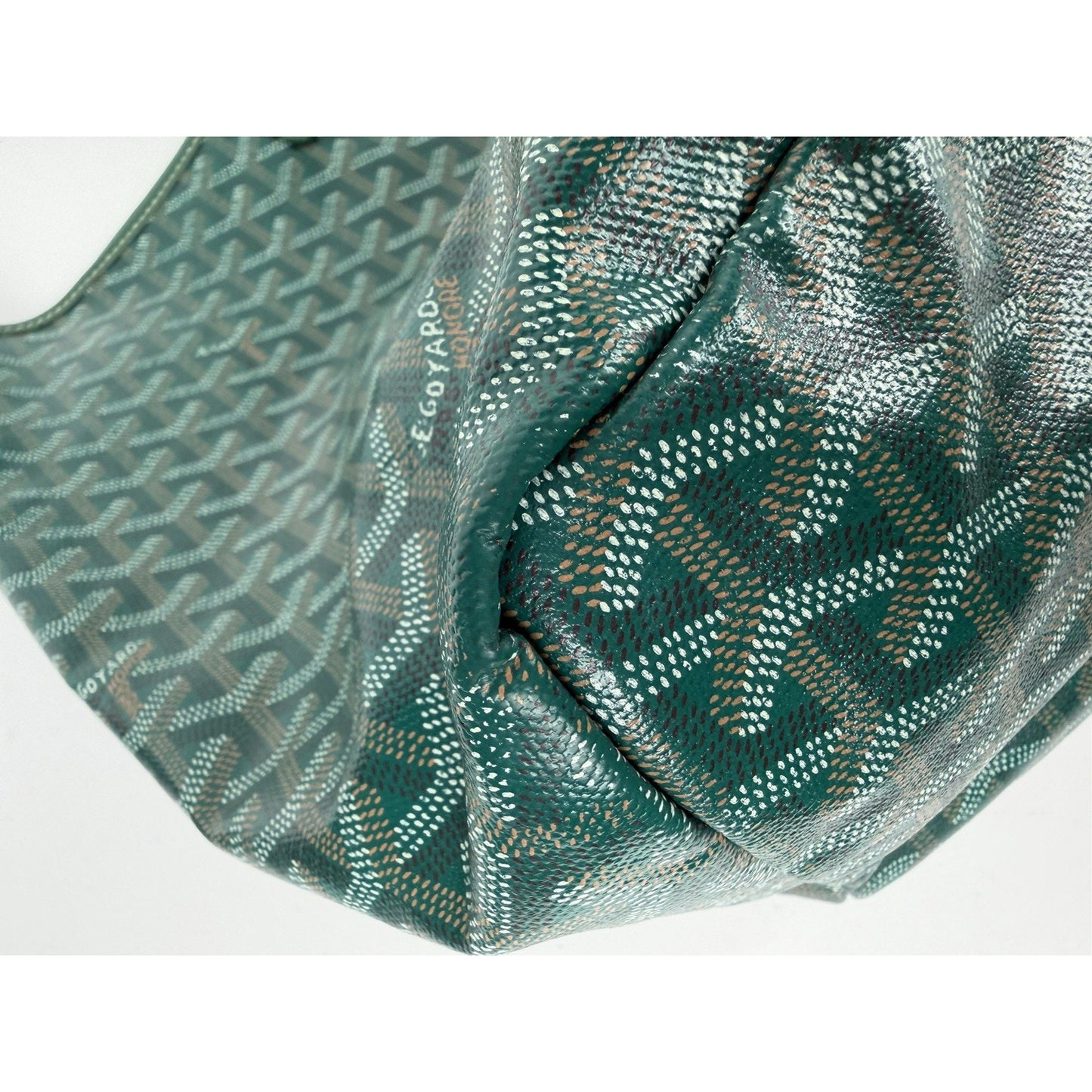 Goyard Saint Louis Tote Bag GM in Green Goyardine Coated Canvas B-4