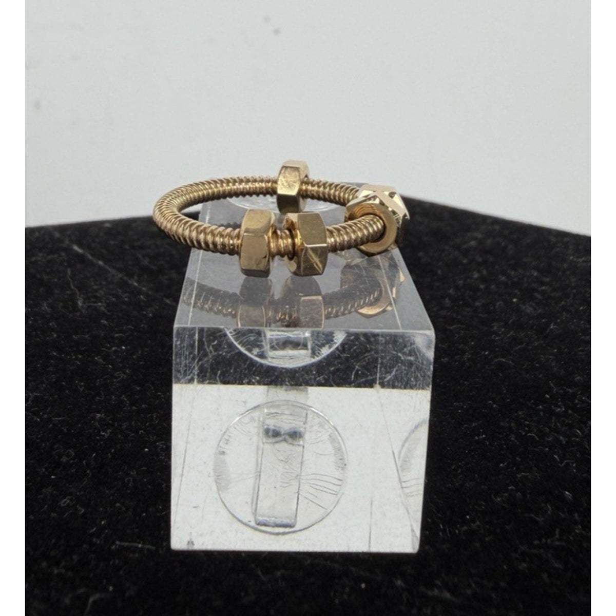 Cartier Ecrou De Cartier Ring in 18K Yellow Gold Size 5.5 (55)