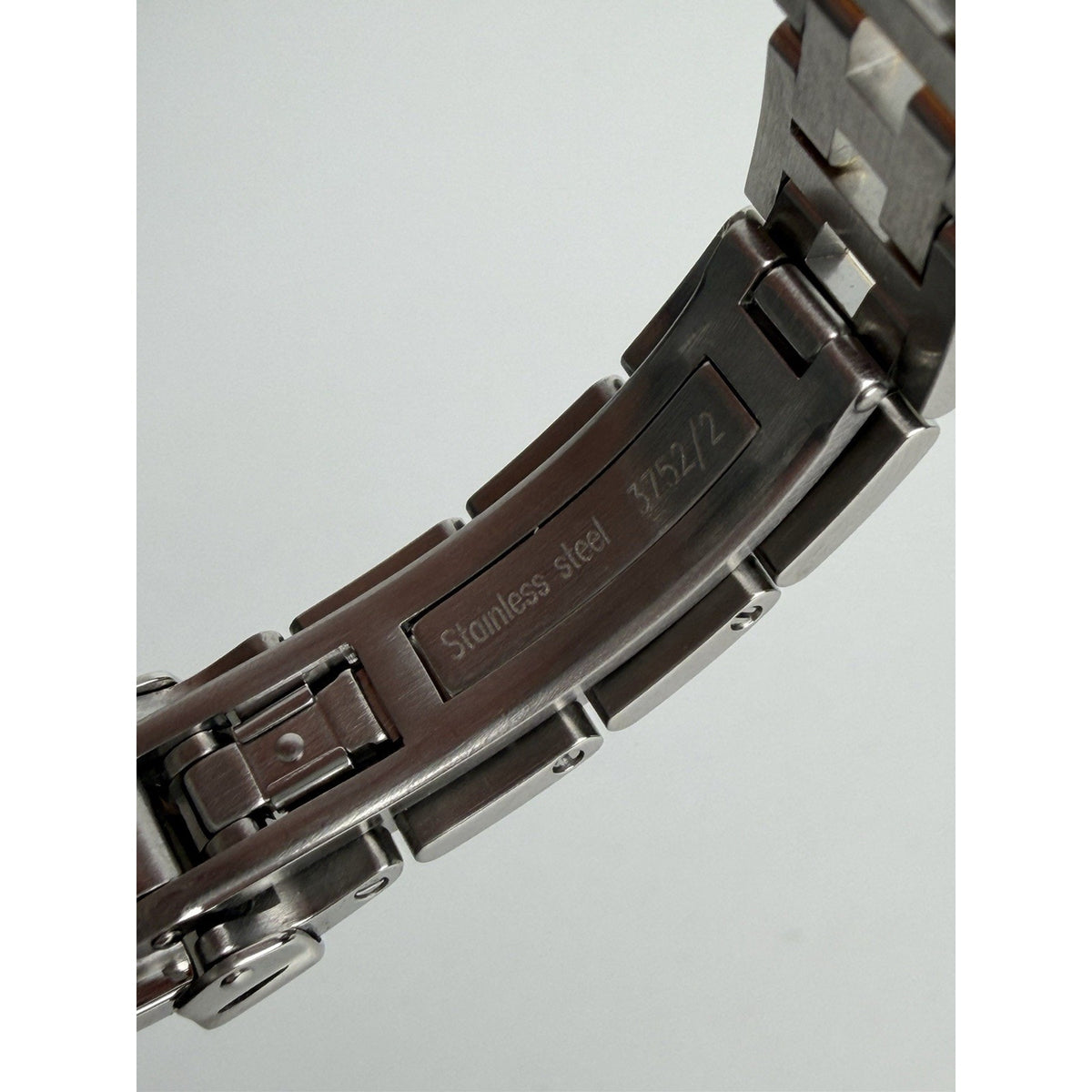 Hermes Two-Tone Stainless Steel Clipper Classique PM Watch with White Dial