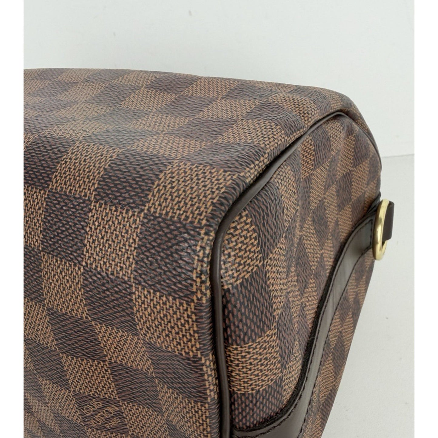 Louis Vuitton Speedy Bandouliere 25 Handbag in Damier Ebene Coated Canvas NFC F1