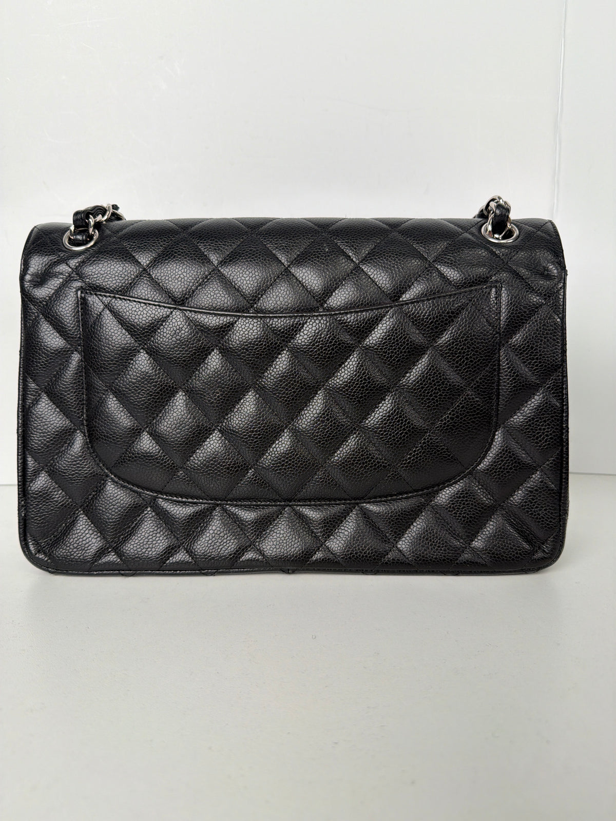 Chanel Timeless Classic Jumbo Black Caviar Leather 2016-2017