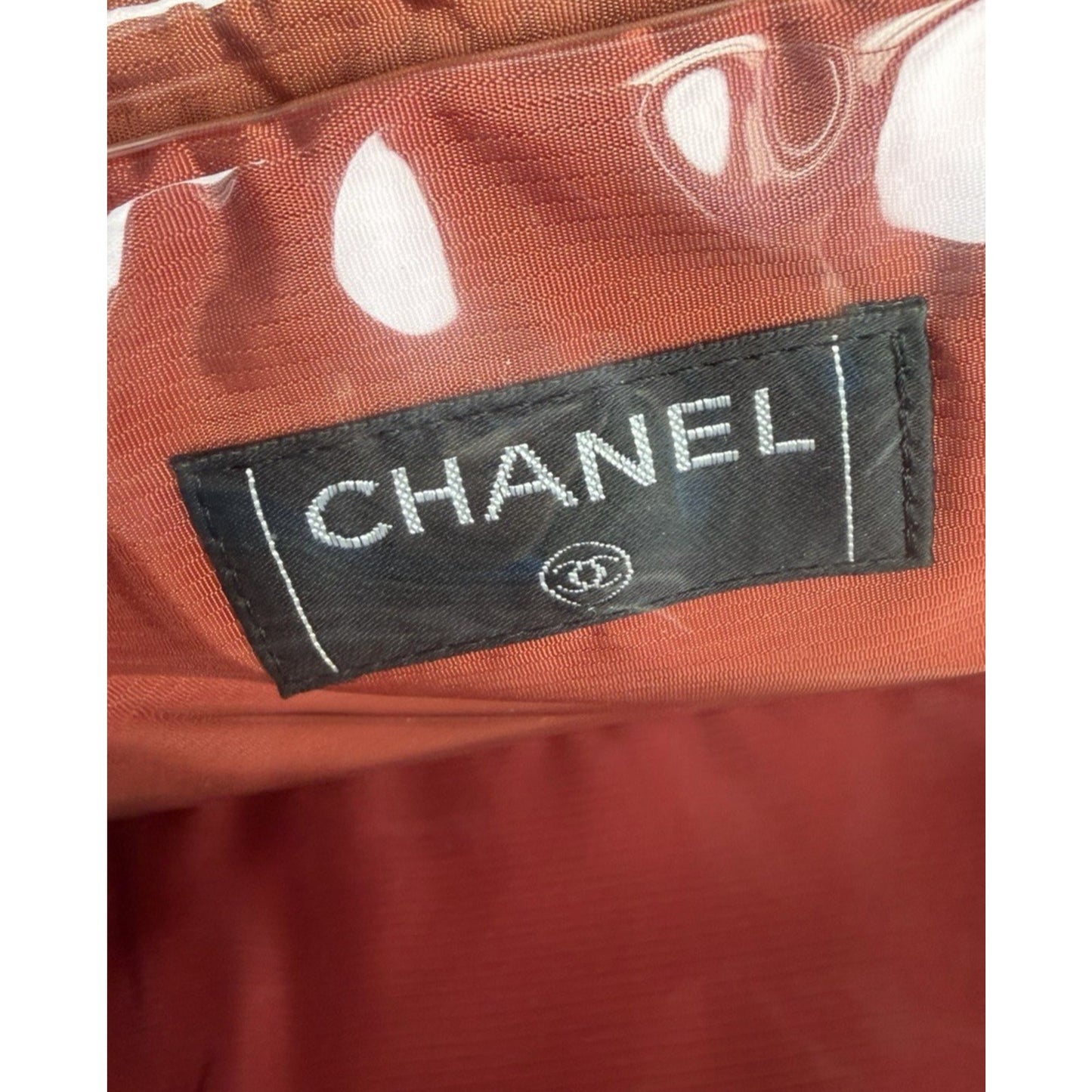 Chanel Travel Ligne Boston Vintage Duffle Bag in Black Printed Nylon 2000-2002 S