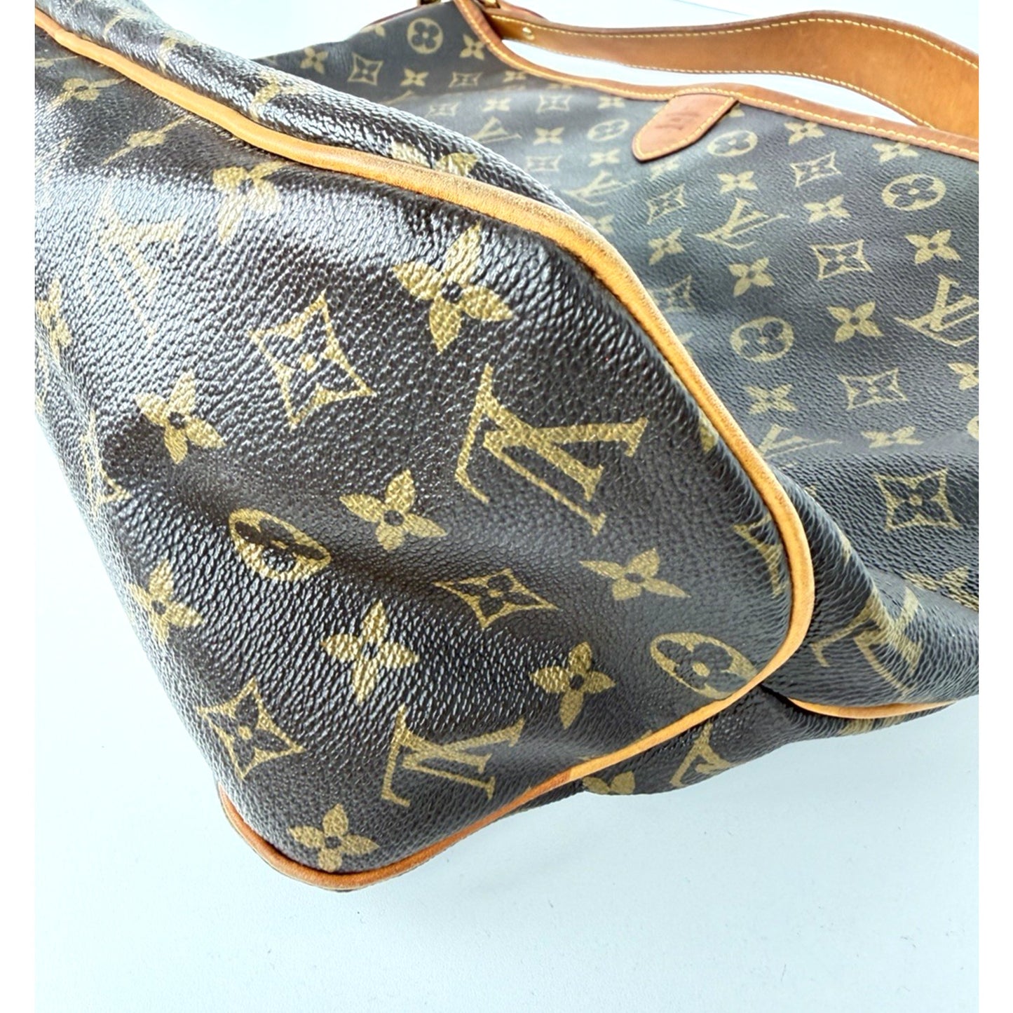 Louis Vuitton Delightful Hobo Shoulder Bag MM Brown LV Monogram Canvas 2011 S-03
