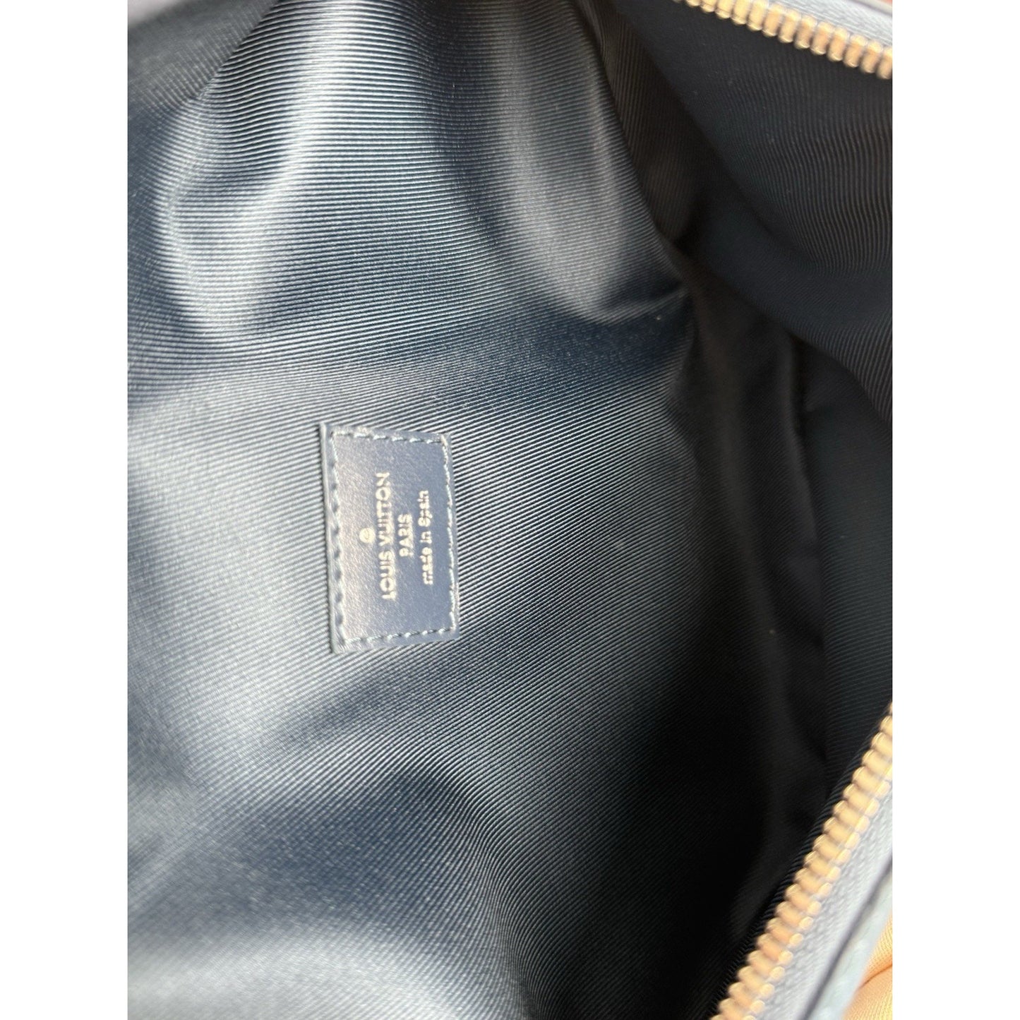 Louis Vuitton Monogram Blue Aqua Garden Discovery Bum Bag PM Body Bag A1