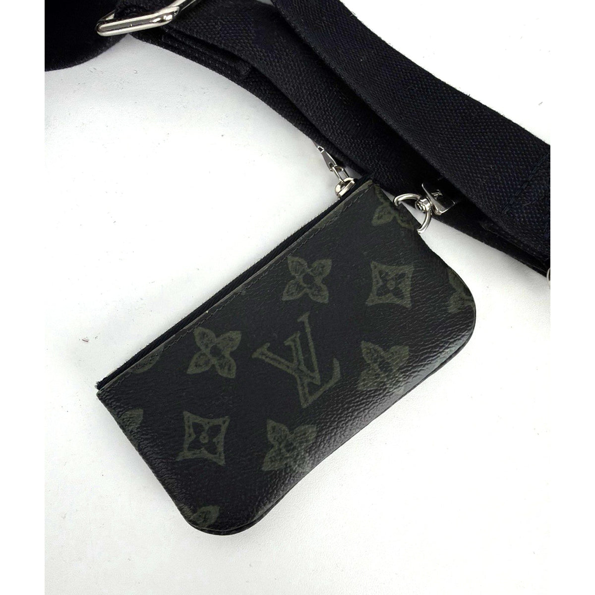 Louis Vuitton Trio Messenger Shoulder Bag Green Coated Canvas NFC C4