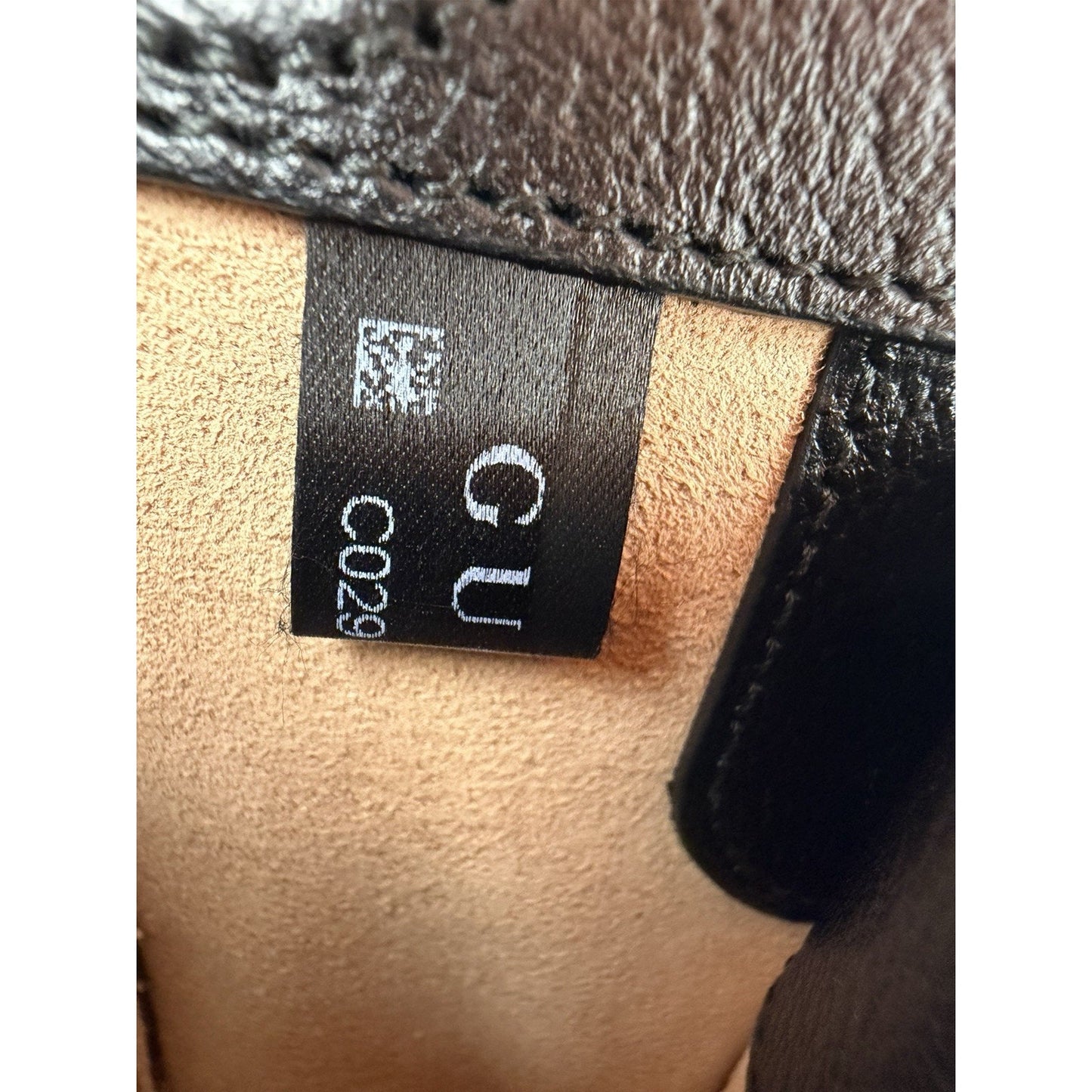 Gucci Ophidia Chain Shoulder Bag Small Black Calfskin Leather with Web Accent E6