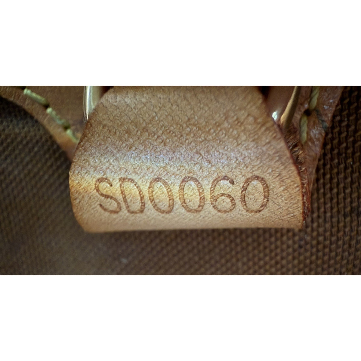 Louis Vuitton Ellipse PM Handbag in Brown LV Monogram Coated Canvas 2000 S08