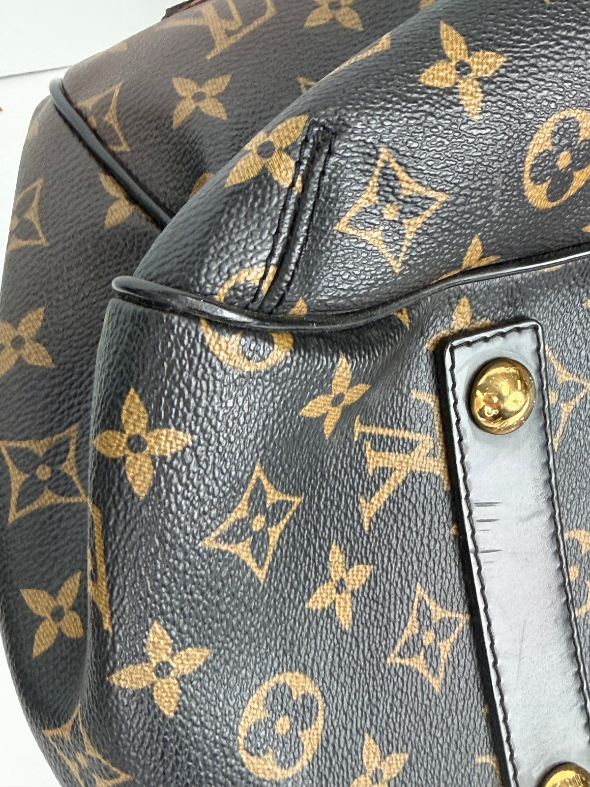 Louis Vuitton Mirage Griet Bag Limited-Edition in Black & Brown LV Monogram Canvas 2007 YS