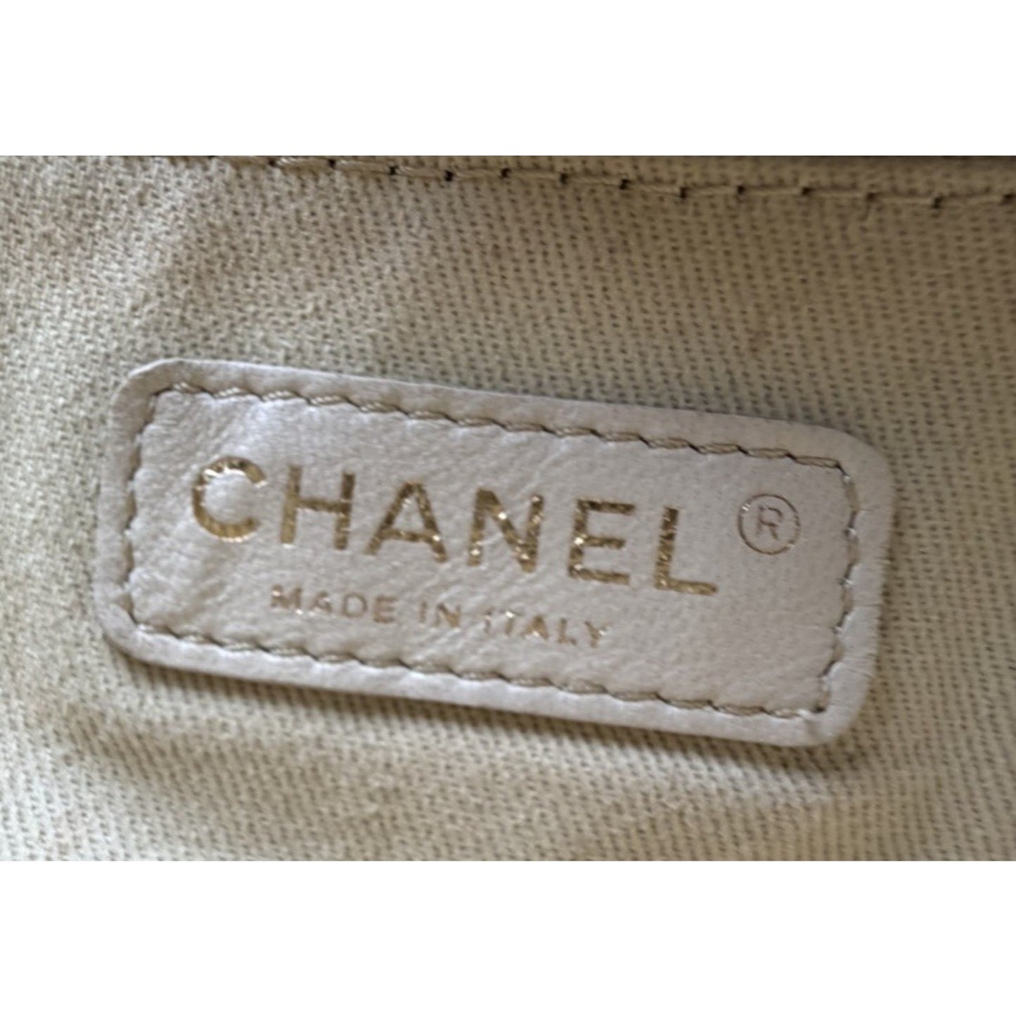 Chanel Deauville Medium Shopping Tote Bag in Denim Canvas 2013 "CC" Logo D1