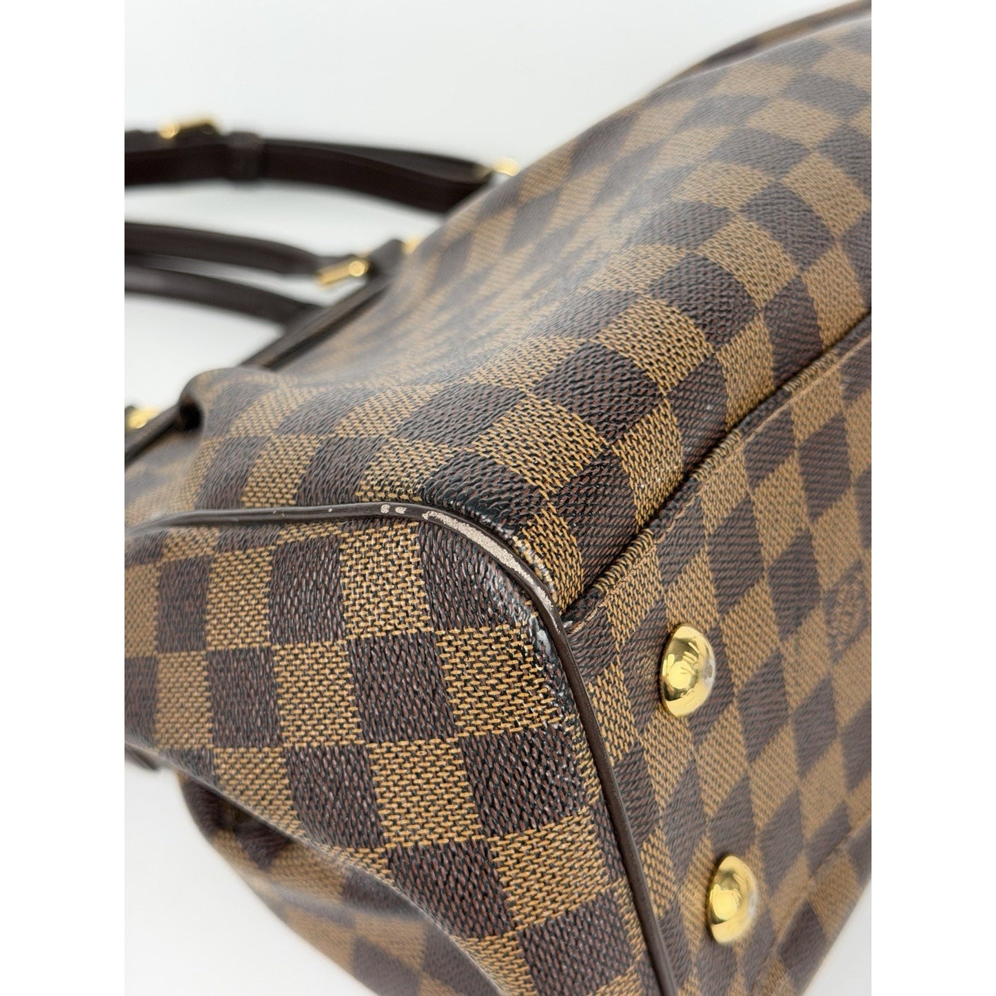 Louis Vuitton Trevi PM Handle Bag in Damier Ebene Coated Canvas 2013