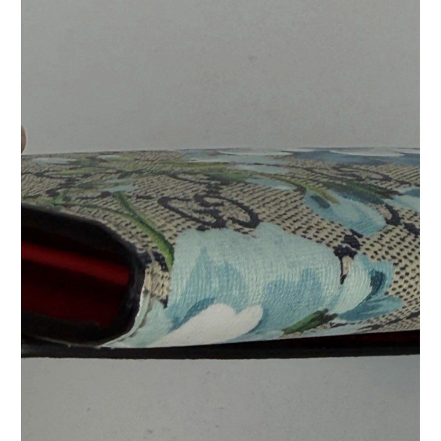 Gucci GG Supreme Monogram Blooms Continental Wallet in Coated Canvas K2