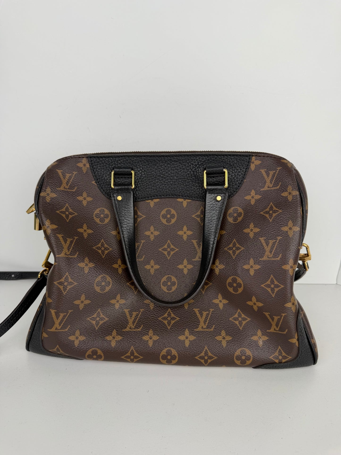 Louis Vuitton Retiro NM Handbag in Brown LV Monogram Coated Canvas 2015 YR-1