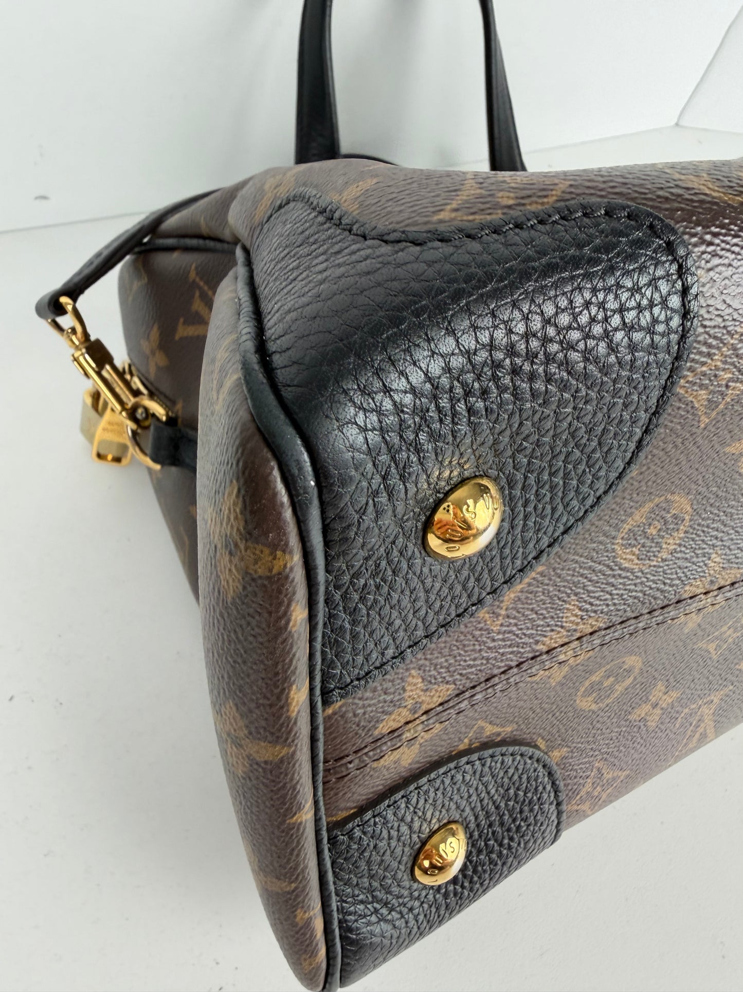 Louis Vuitton Retiro NM Handbag in Brown LV Monogram Coated Canvas 2015 YR-1