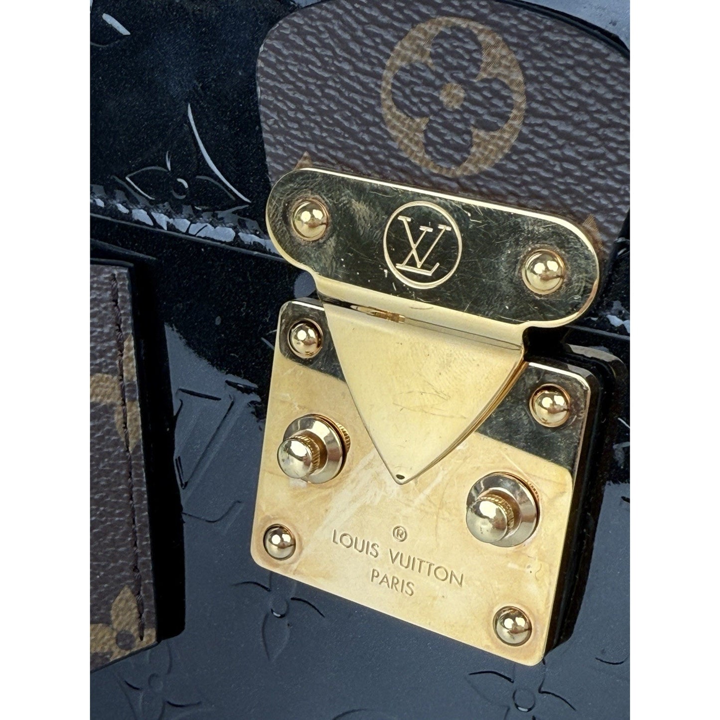 Louis Vuitton Spring Street Patent Leather Women's Shoulder Bag 2019