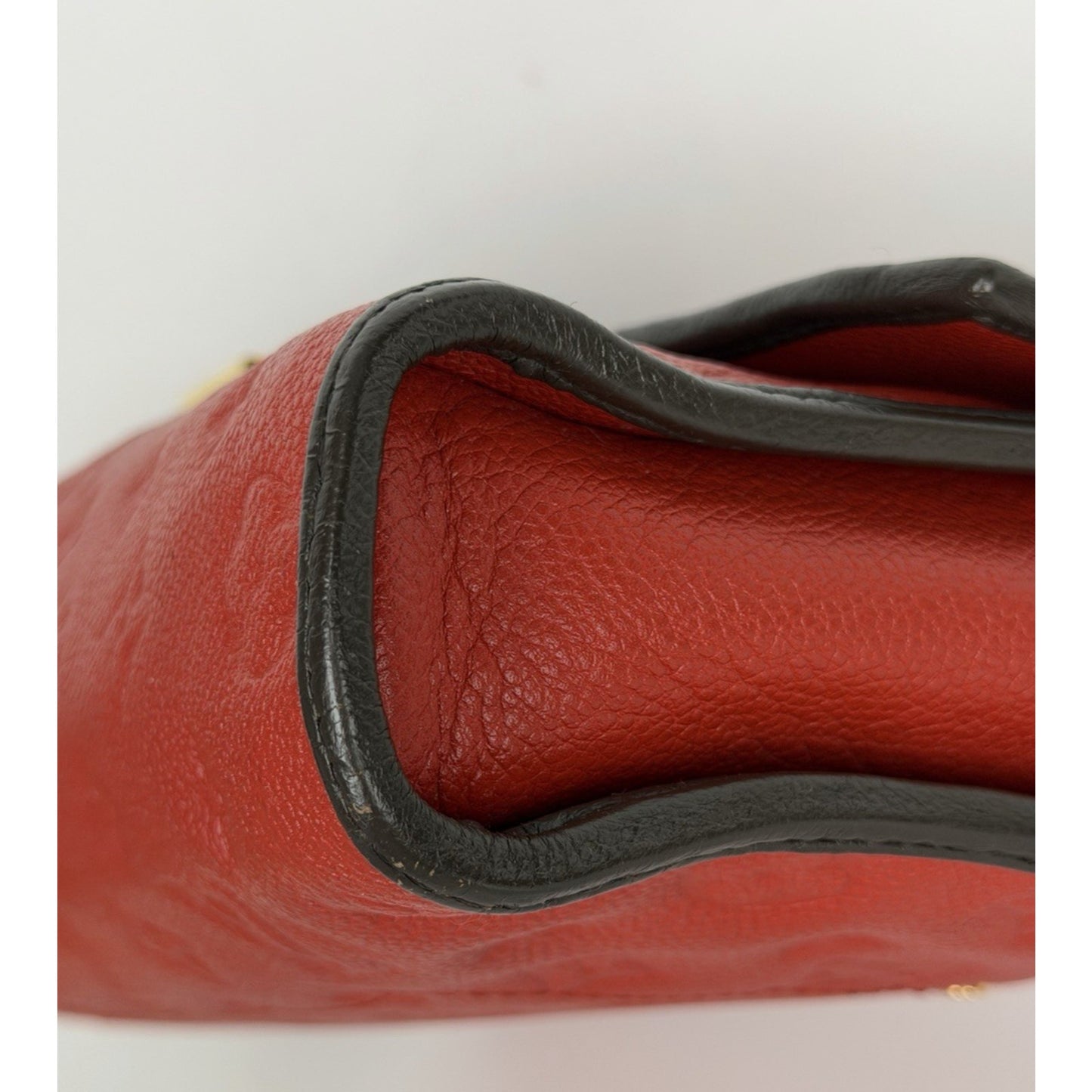 Louis Vuitton Fascinante Bag in Red Embossed Monogram Empreinte Leather 2013 S04