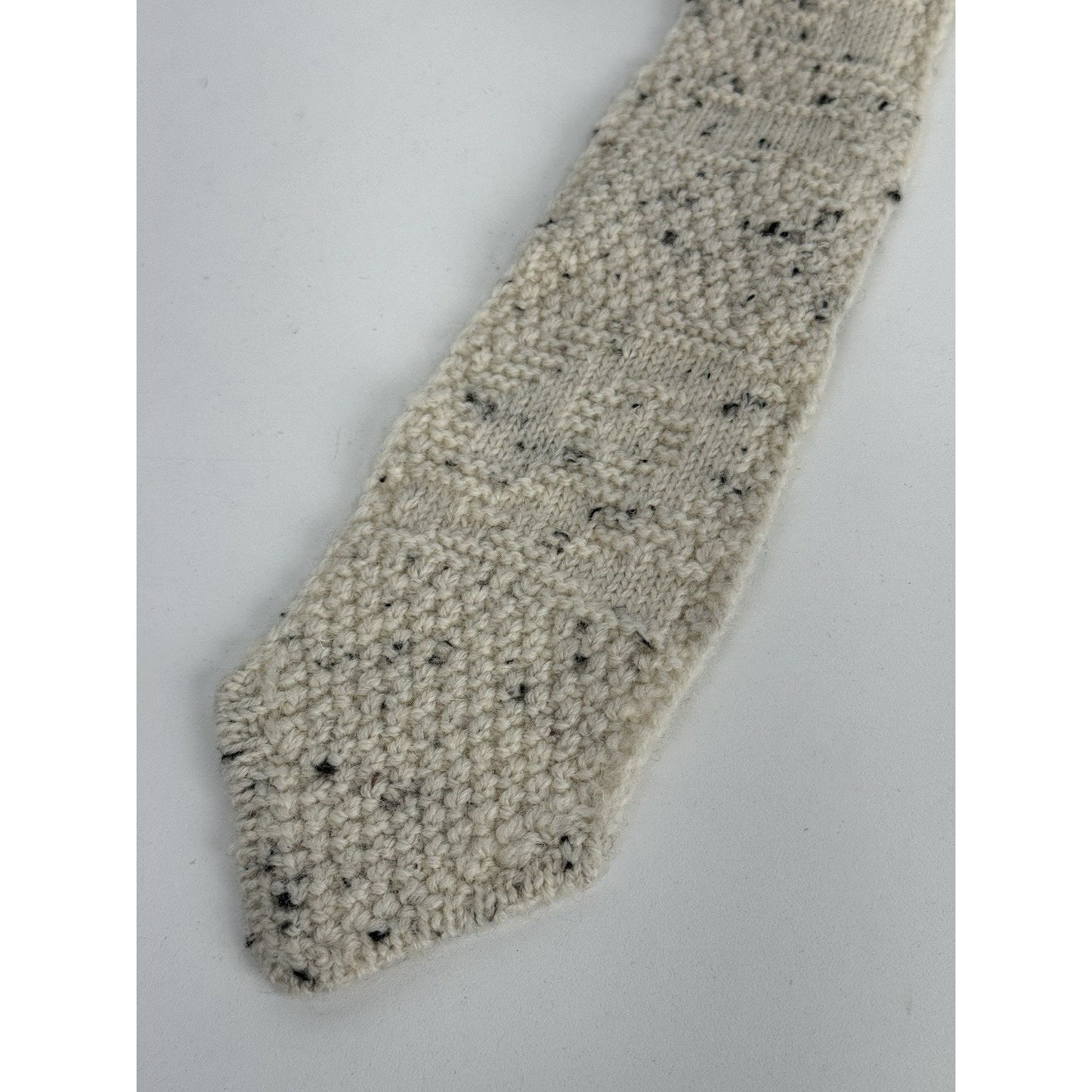 Bottega Veneta Mixed Stitch Wool Blend Tie