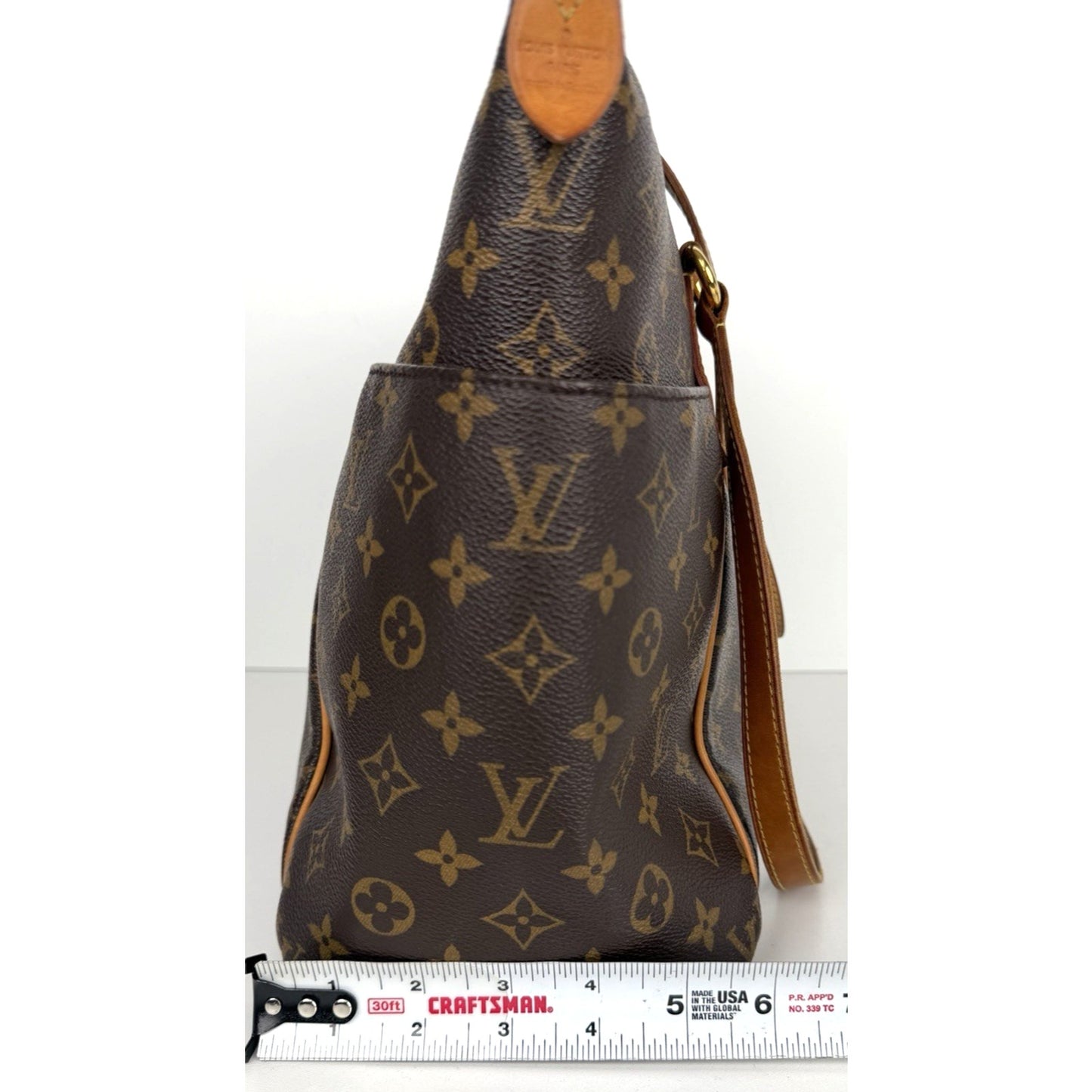 Louis Vuitton Totally MM Tote Bag in LV Monogram Brown Coated Canvas 2012 S