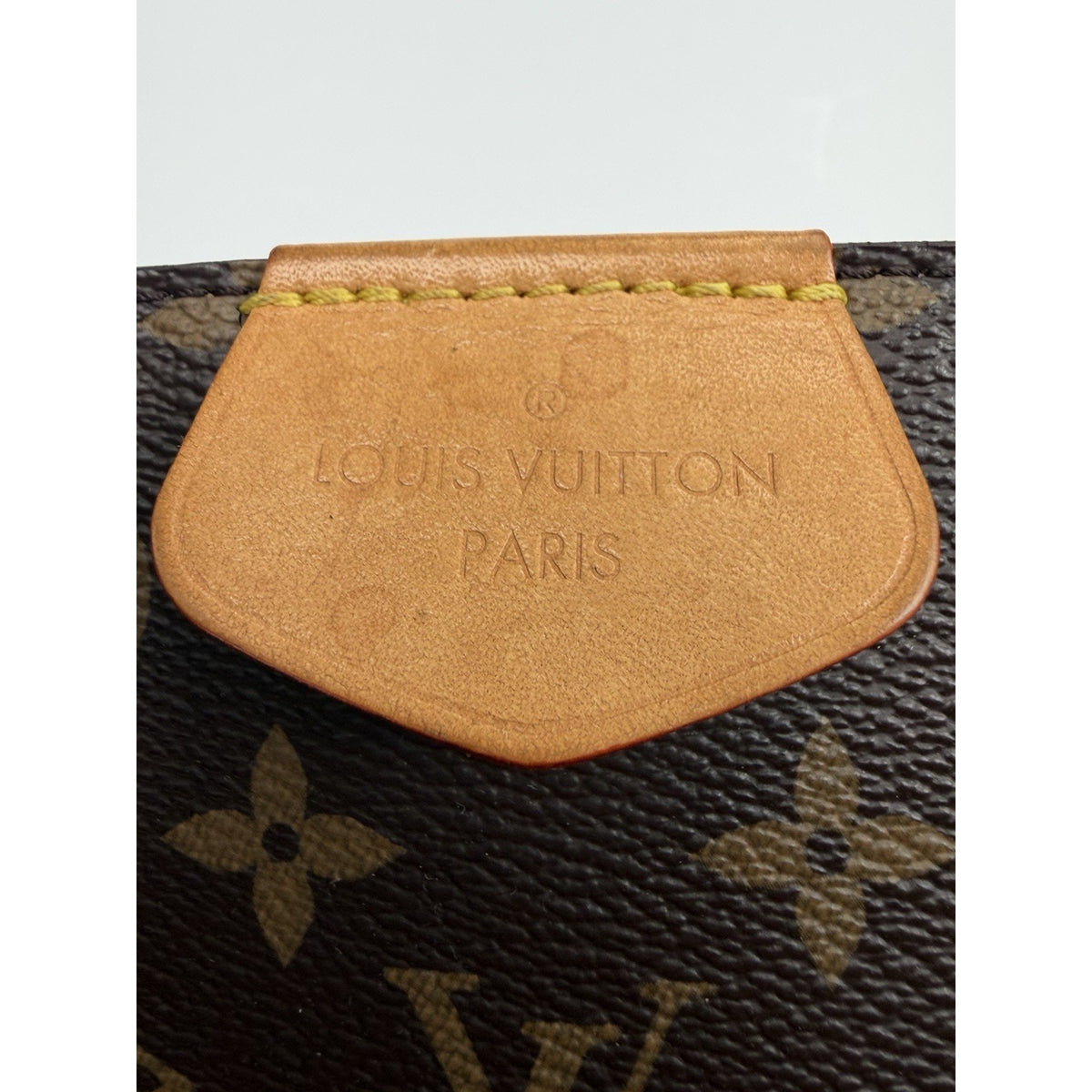 Louis Vuitton Graceful PM Tote Shoulder Bag Brown Monogram Coated Canvas 2017 F3
