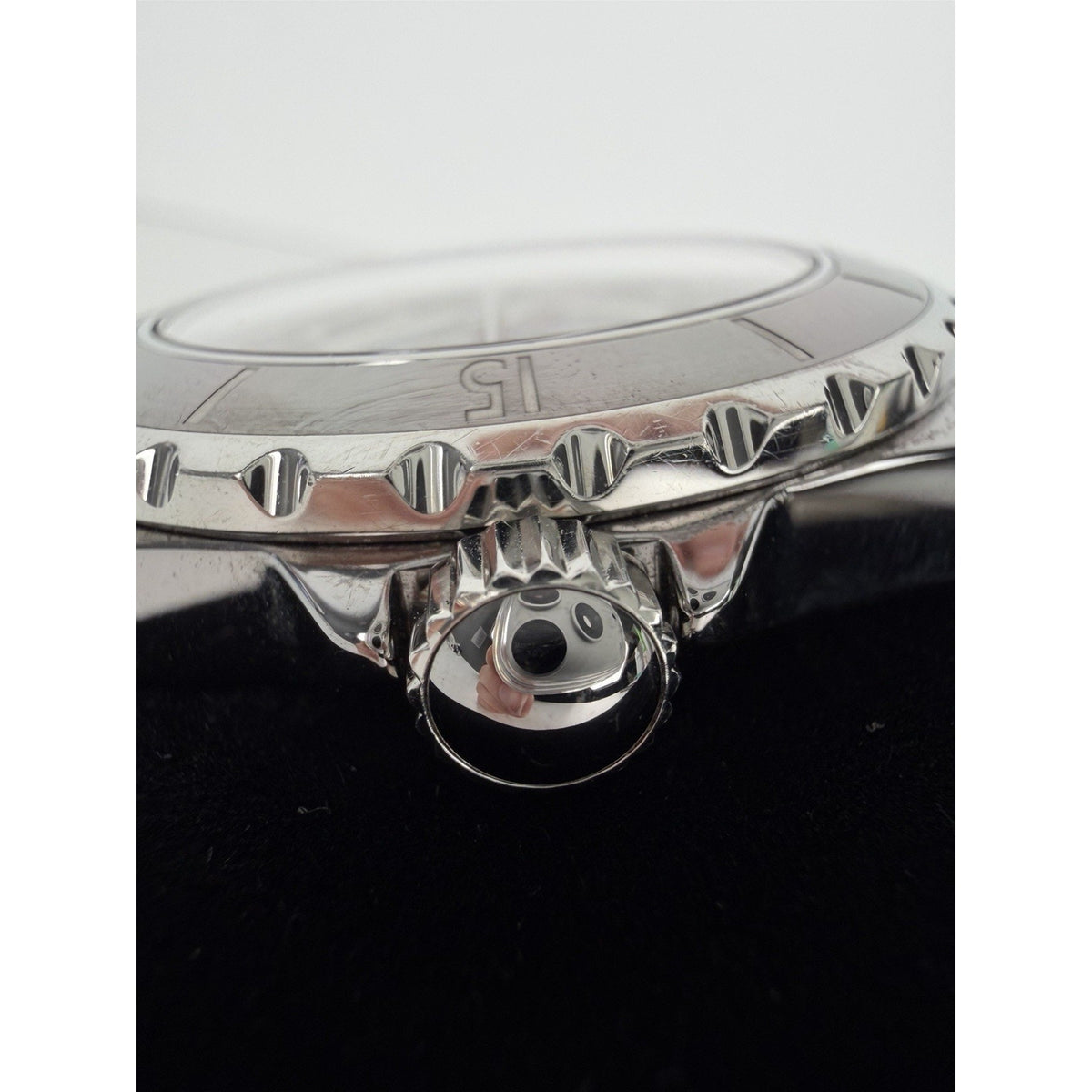 CHANEL J12 Watch Titanium Ceramic Chromatic Diamond Gray Dial Automatic 38mm