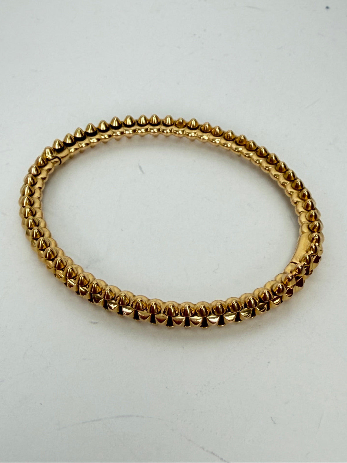 Cartier Clash De Cartier Bracelet Medium in Yellow 18k Gold Size 15
