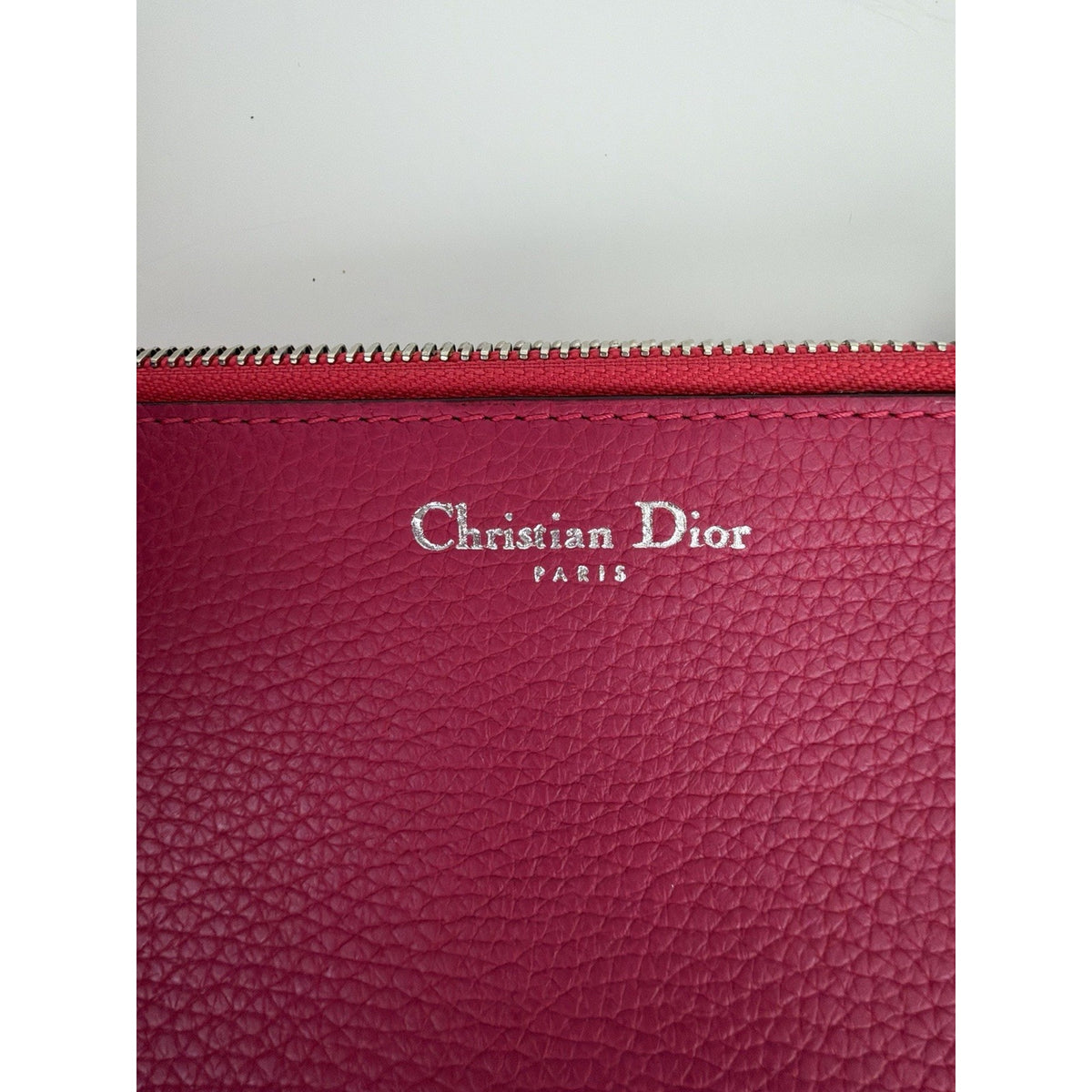 Christian Dior Diorissimo Bag Medium in Fuchsia Calfskin Leather 2014 S