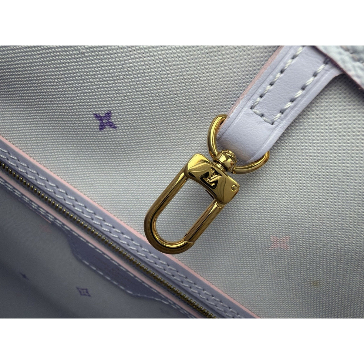 Louis Vuitton Spring in the City Neverfull Bag MM Sunrise Pastel Canvas NFC C5
