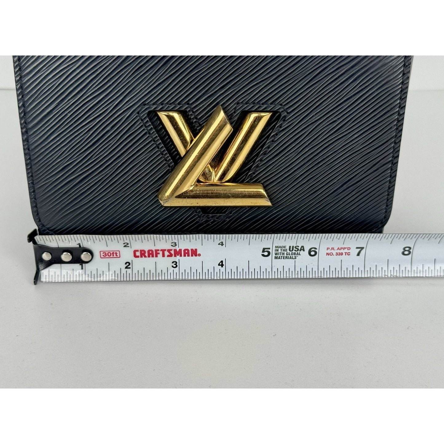 Louis Vuitton Twist MM Bag Black Epi Leather