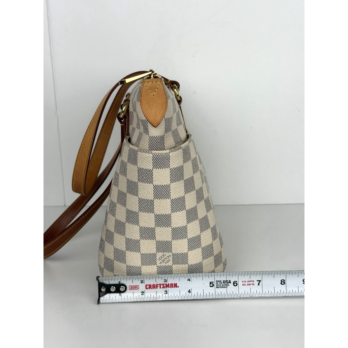 Louis Vuitton Totally PM Shoulder Bag in Damier Azur Coated Canvas 2010 S-08