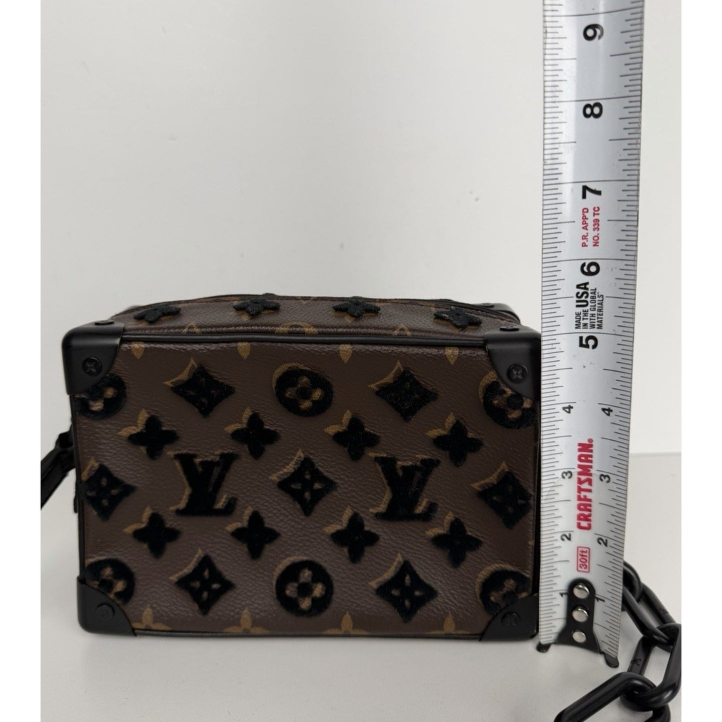 Louis Vuitton Mini Soft Trunk Bag in Brown Monogram Coated Canvas 2019 S03