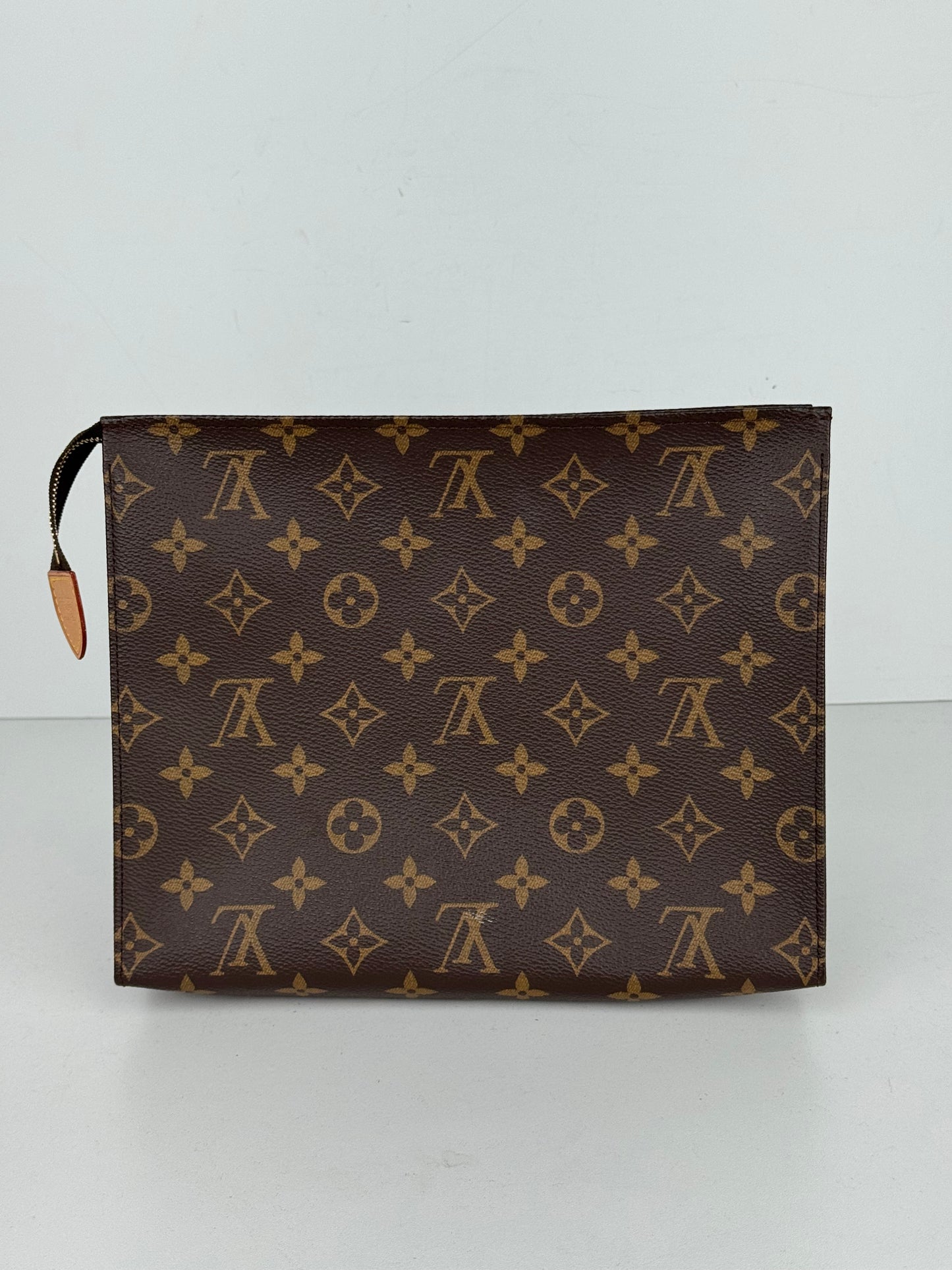 Louis Vuitton Poche Toilette Bag GM in Brown Monogram Coated Canvas 2020 YS15