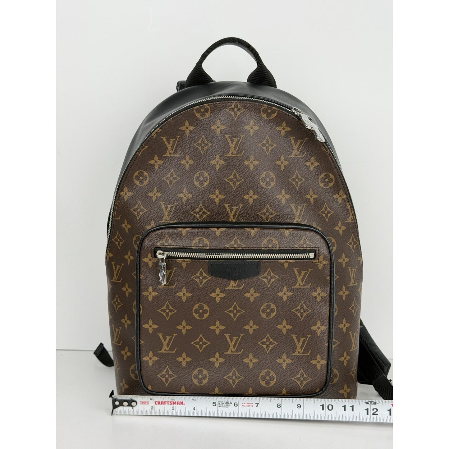 Louis Vuitton Josh Backpack in Brown Monogram Coated Canvas and Leather NFC S