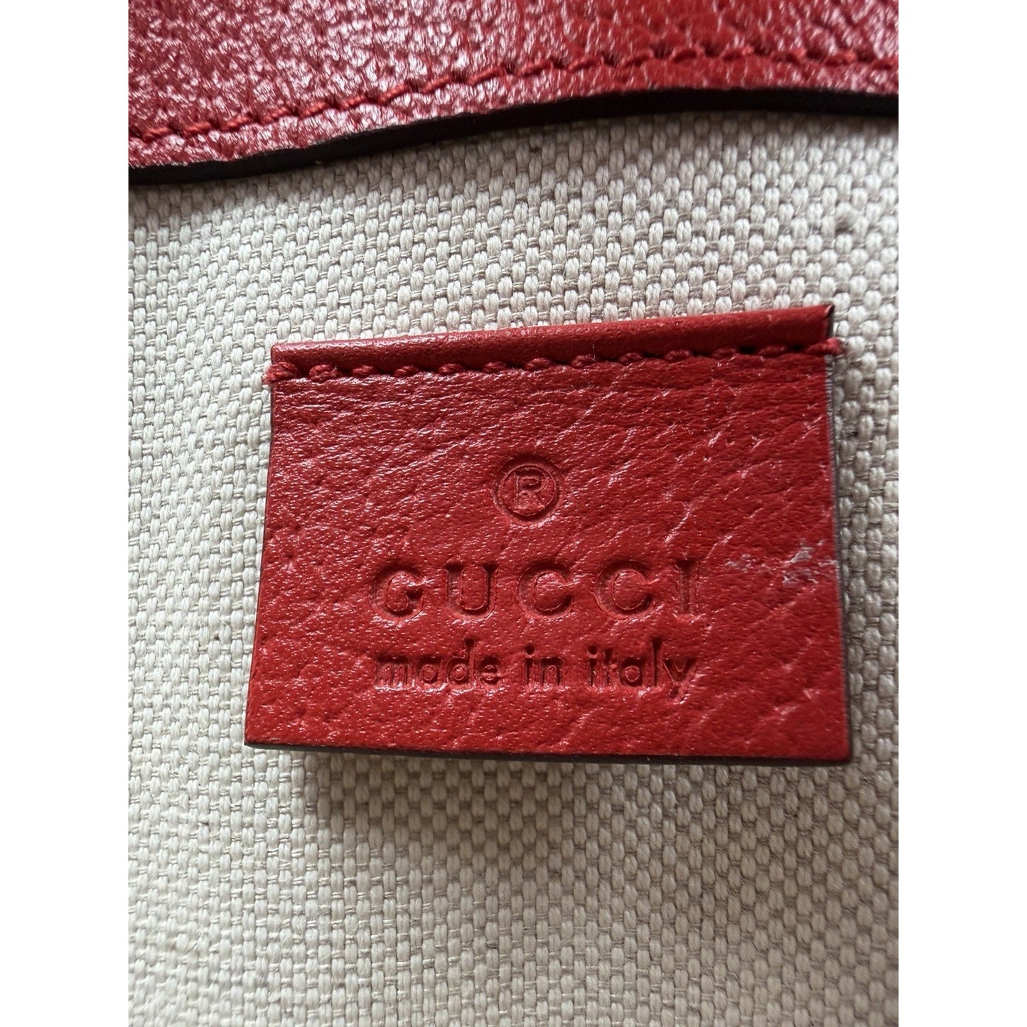 Gucci Apple Interlocking G Belt Bag in GG Supreme Monogram Coated Canvas S11