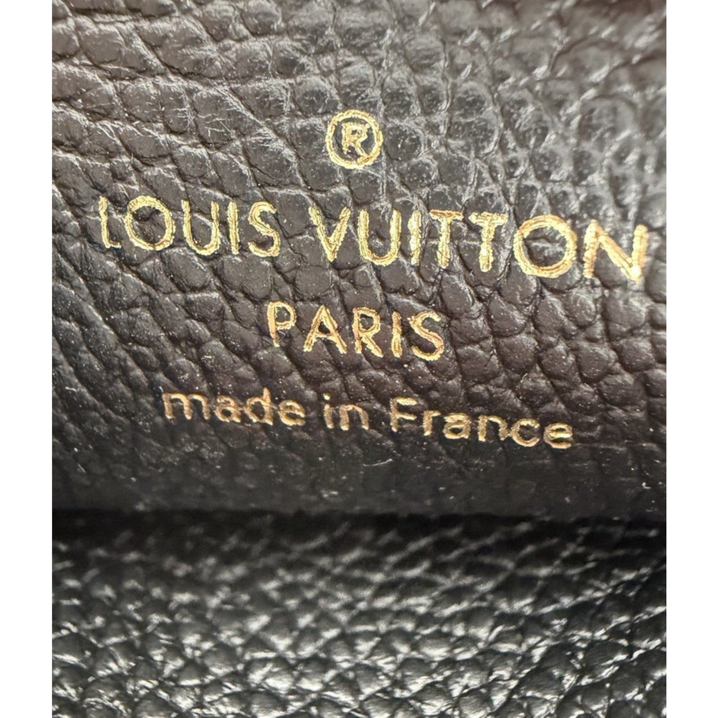 Louis Vuitton Card Holder in Bicolor LV Monogram Empreinte Leather NFC