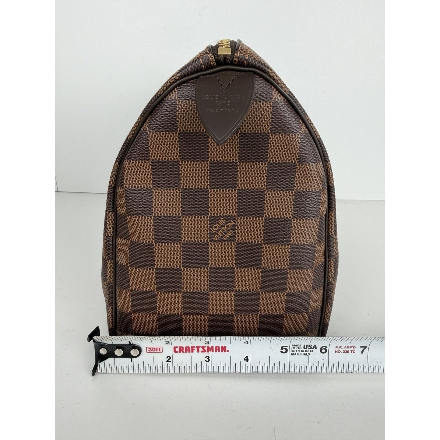 Louis Vuitton Speedy Bag 25 in Damier Ebene Coated Canvas NFC E6