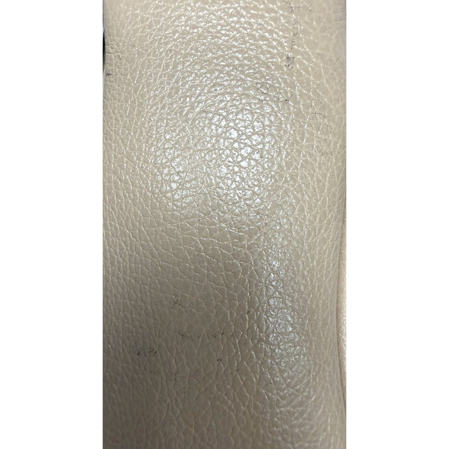 Prada Pattina Glace Studded Crossbody Bag in Neutral Calfskin Leather S-19