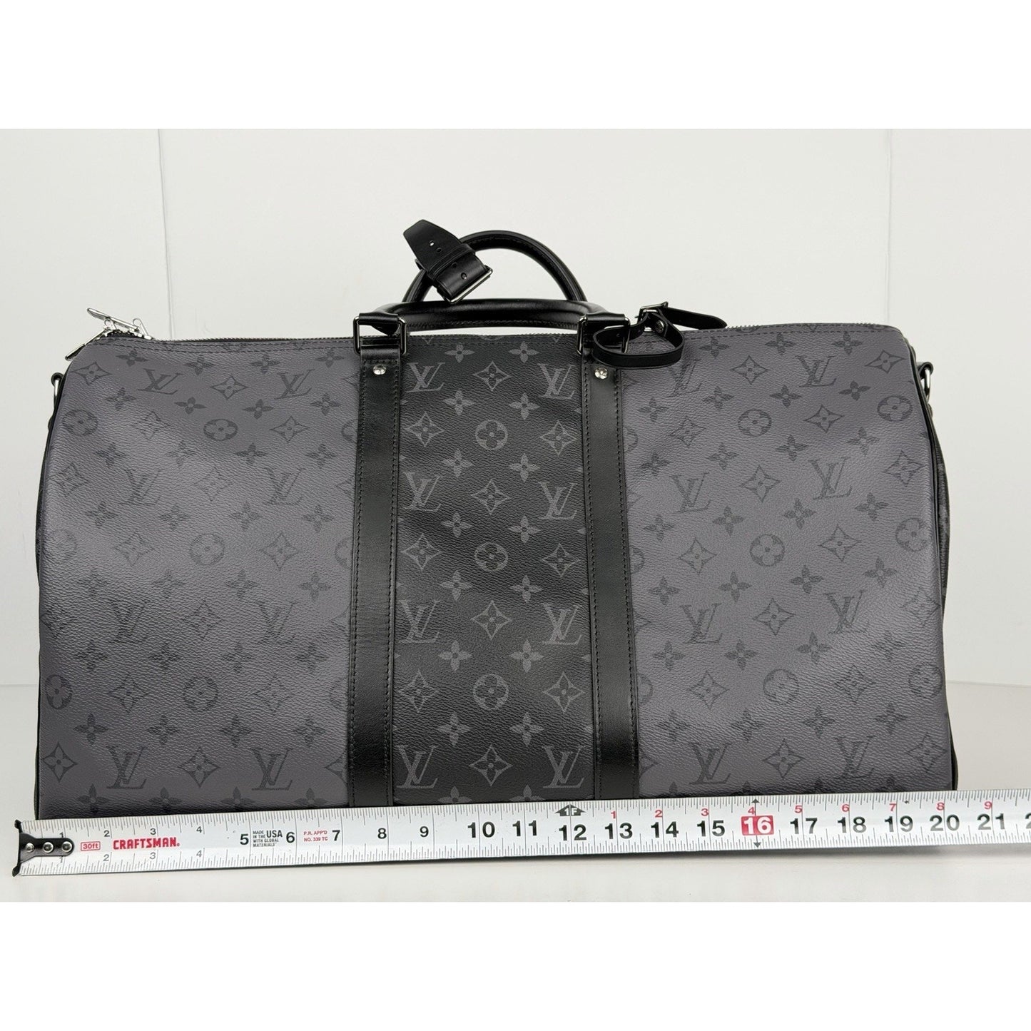 Louis Vuitton Keepall Bandouliere 50 Reverse Eclipse Coated Canvas NFC