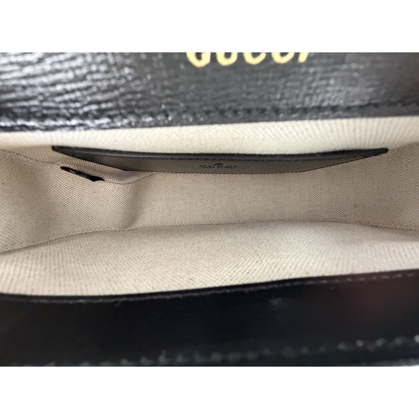Gucci Horsebit 1955 Shoulder Bag in Black Leather Gold HW E-8