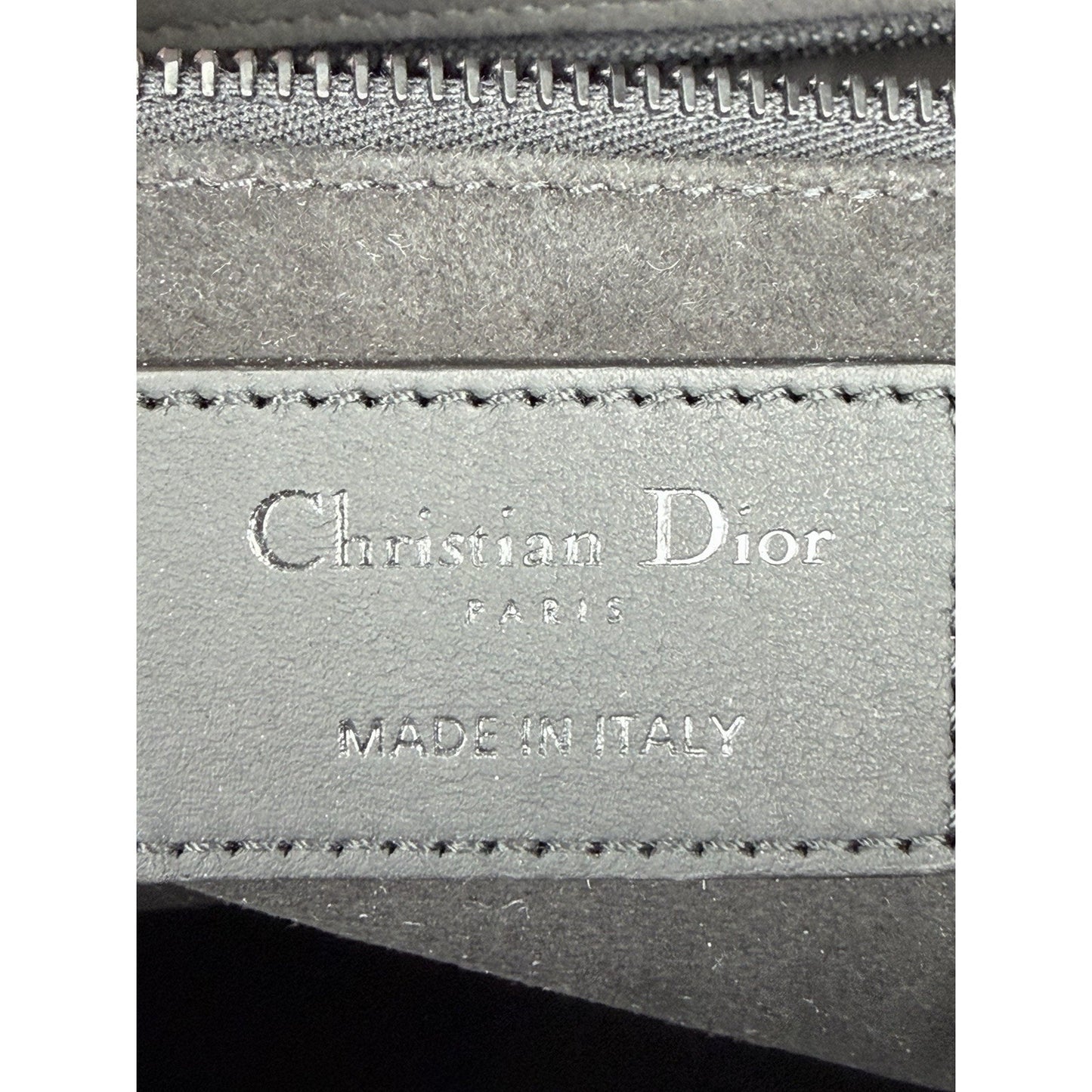 Christian Dior Ultra Matte Lady Dior Bag Large in Black Cannage Leather 2019 S