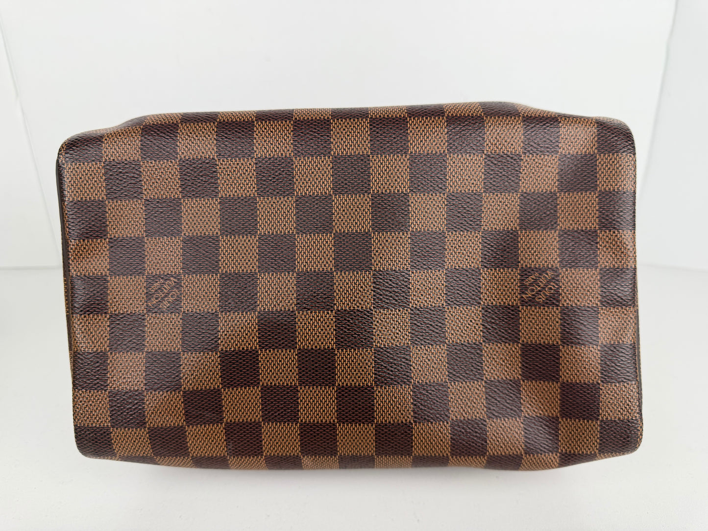 Louis Vuitton Speedy 25 Bag in Damier Ebene Coated Canvas 2019 C-9