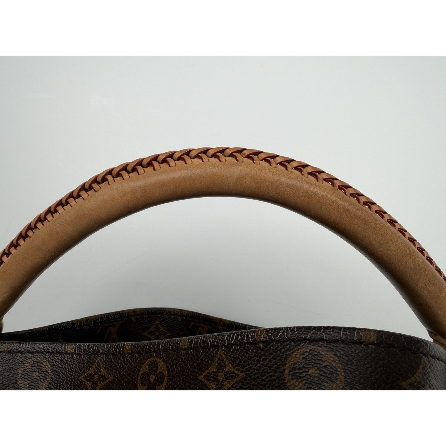 Louis Vuitton Artsy MM Bag in Brown Monogram Coated Canvas 2015 S