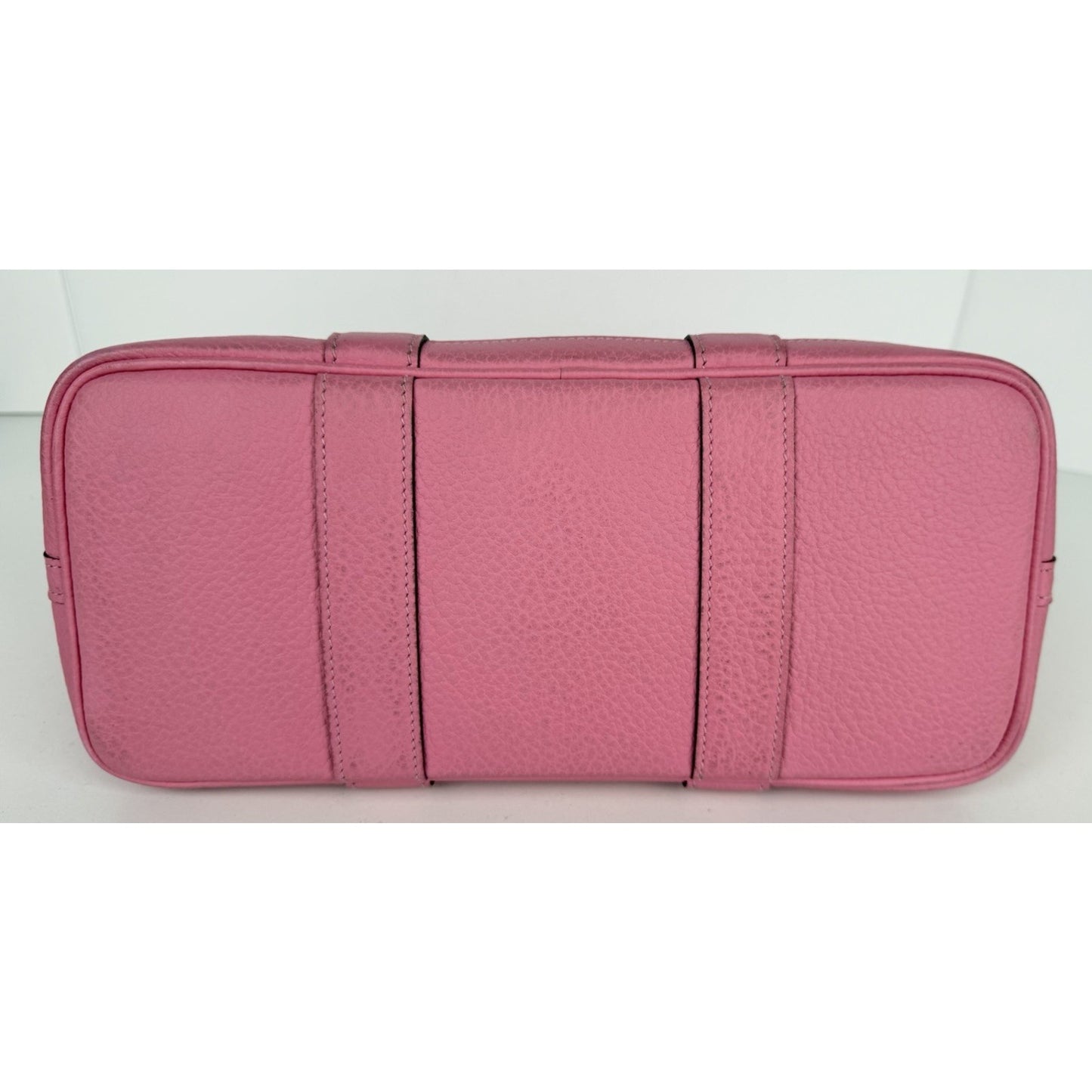 Hermes Toile & Clemence Garden Party 30 Top Handle Bag Rose Sakura C4