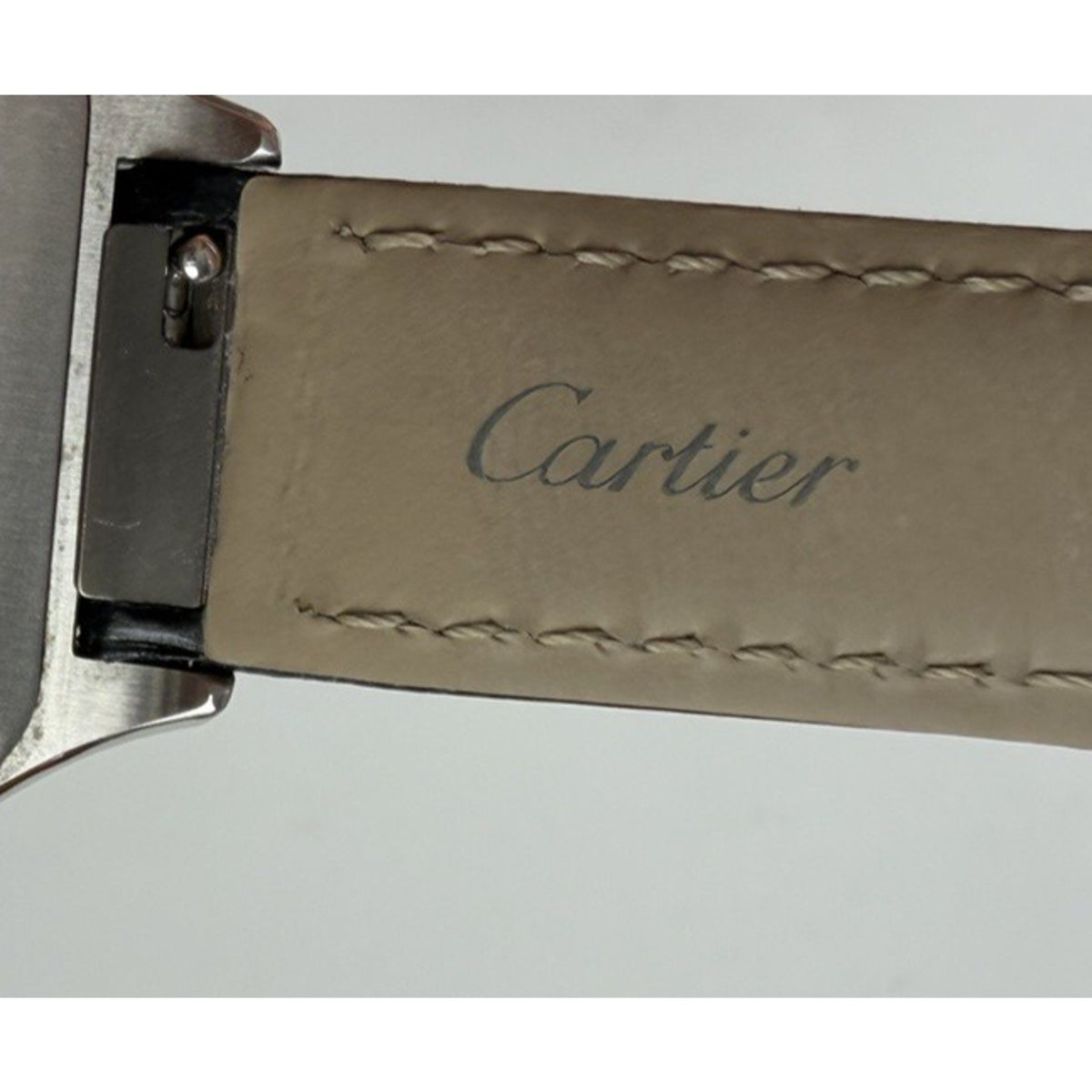 Cartier Santos-Dumont Small Watch in Two-Tone Steel and Rose Gold