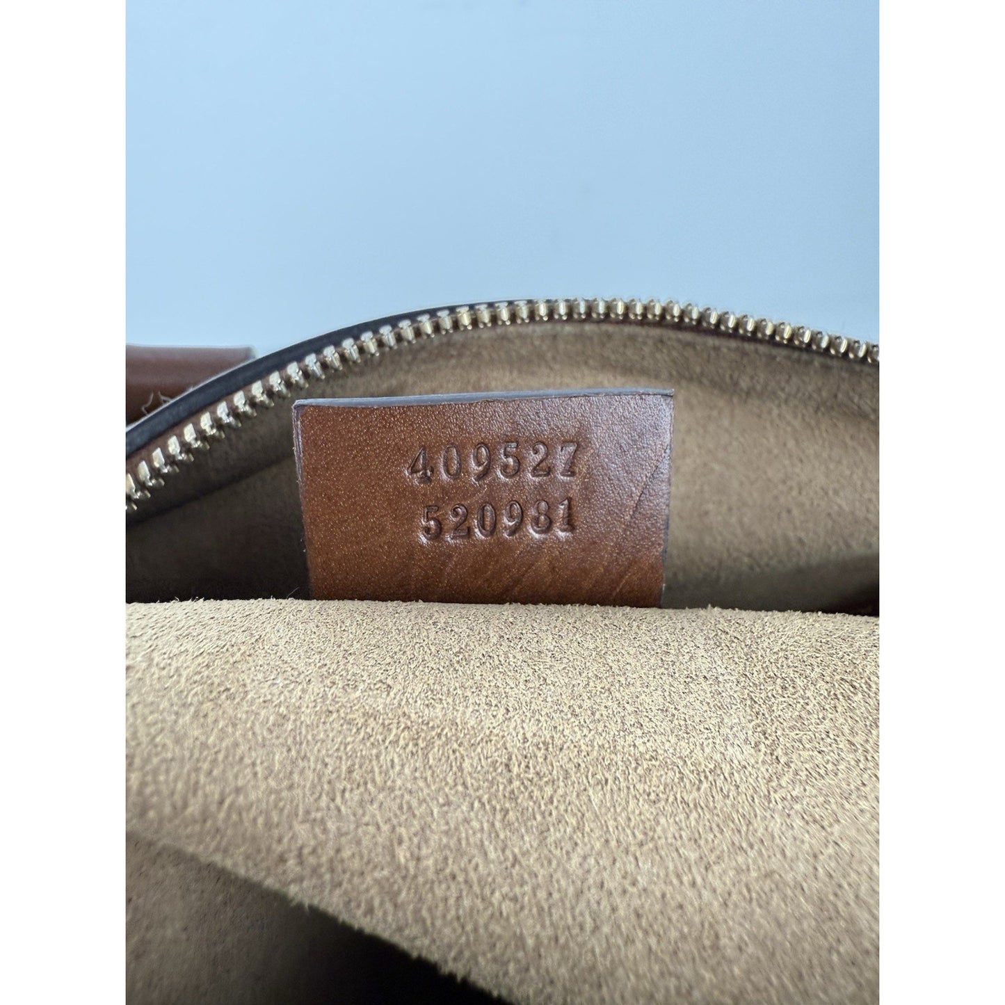 Gucci GG Supreme Brown Canvas Monogram Boston Bag