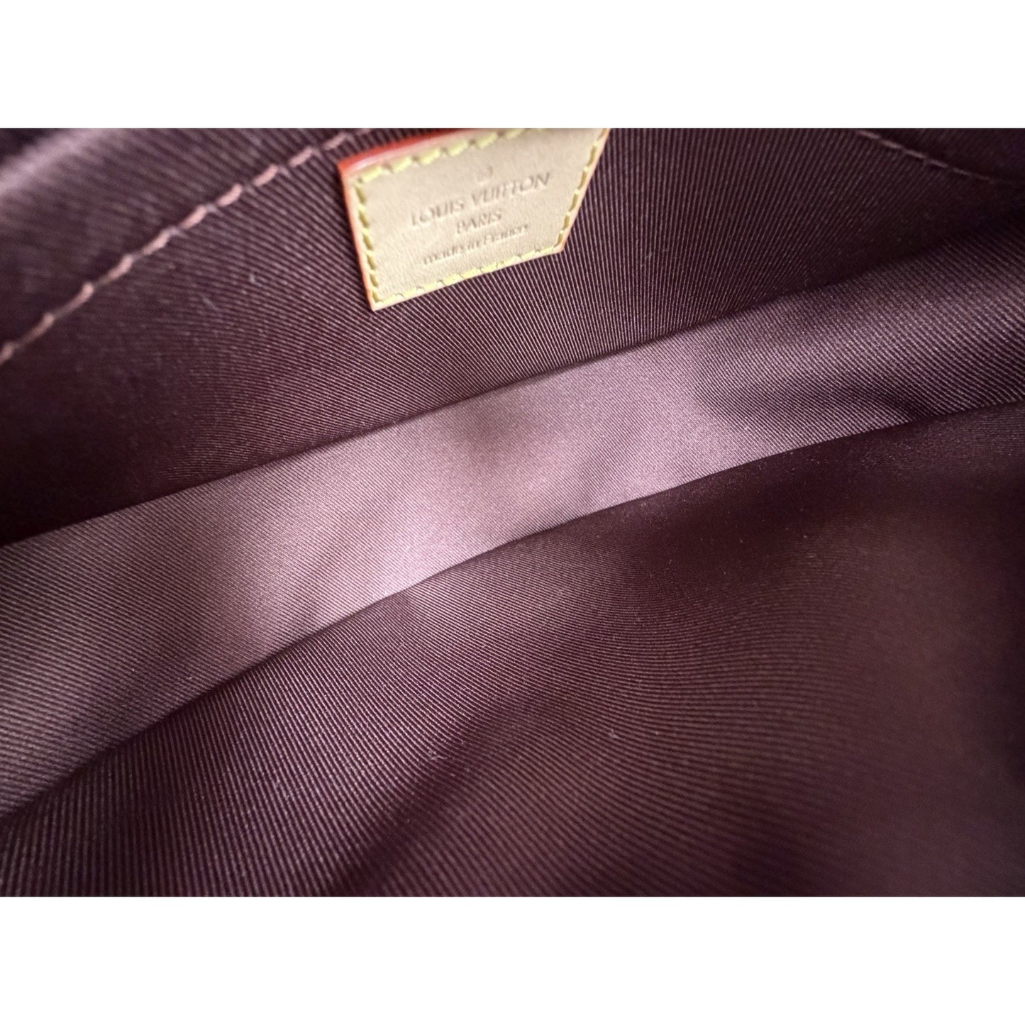 Louis Vuitton Croissant MM Bag in Brown LV Monogram Coated Canvas NFC B-5