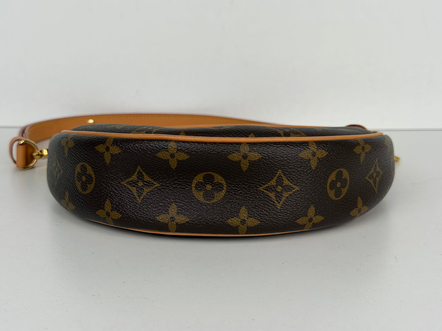 Louis Vuitton Loop Shoulder Bag in Brown LV Monogram Coated Canvas NFC YE-1