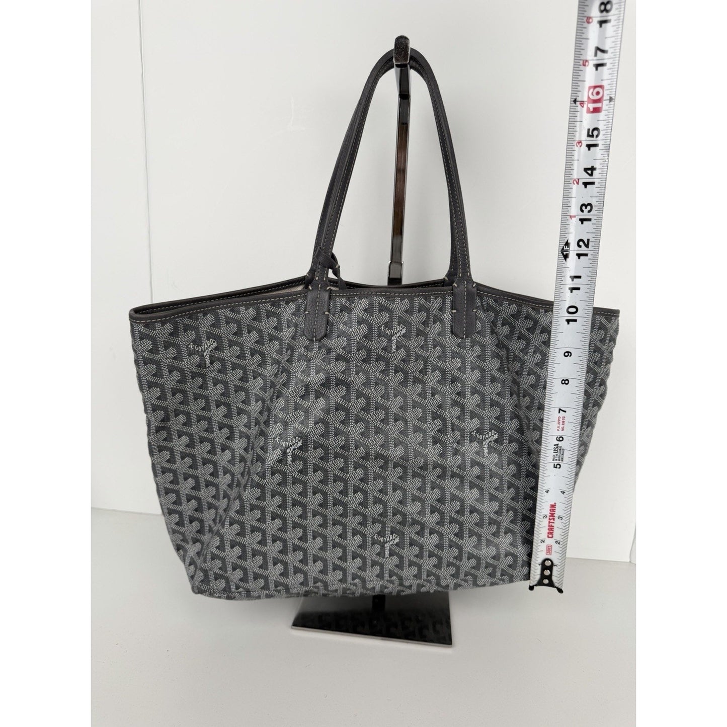 Goyard Saint Louis Tote Bag PM in Grey Goyardine Coated Canvas B-4